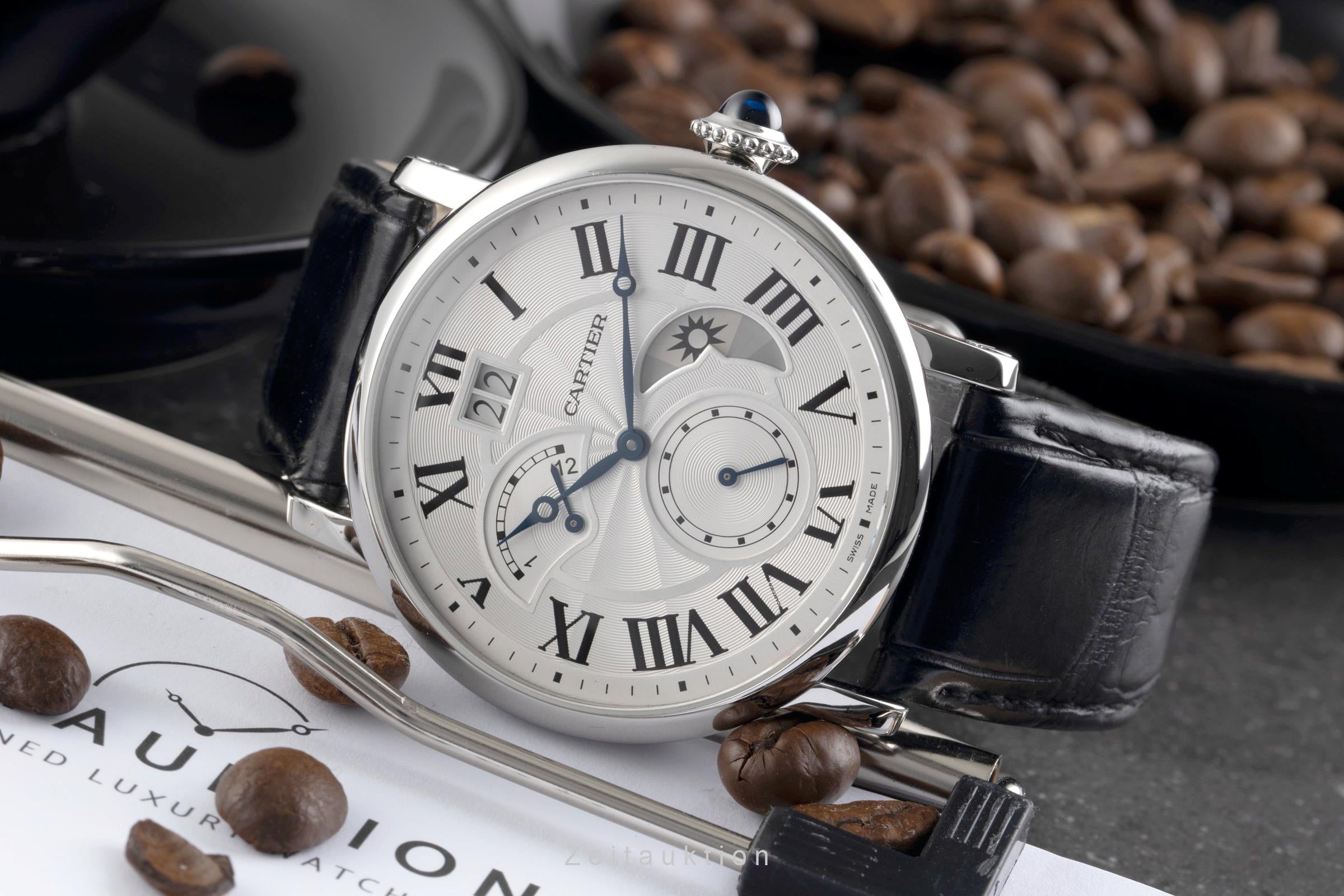 Cartier Rotonde de Cartier acero automático reloj para caballeros W1556368  [2600943]
