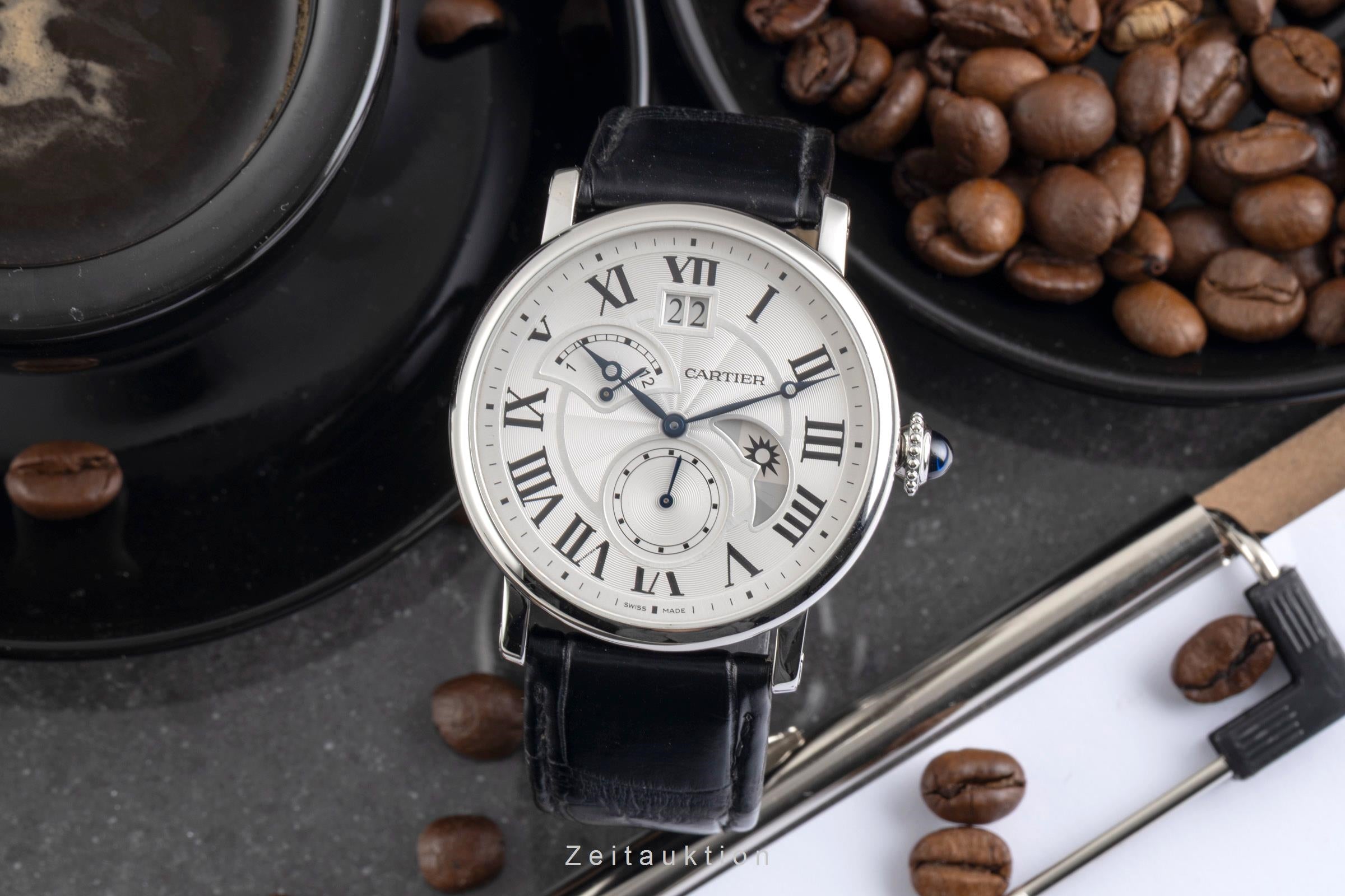 Cartier Rotonde de Cartier acero automático reloj para caballeros W1556368  [2600943]