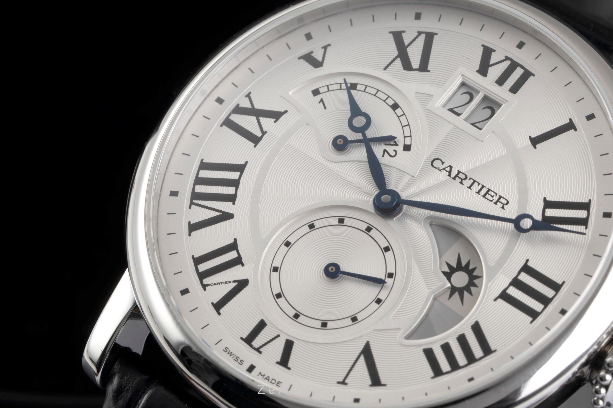 Cartier Rotonde de Cartier acero automático reloj para caballeros W1556368  [2600943]