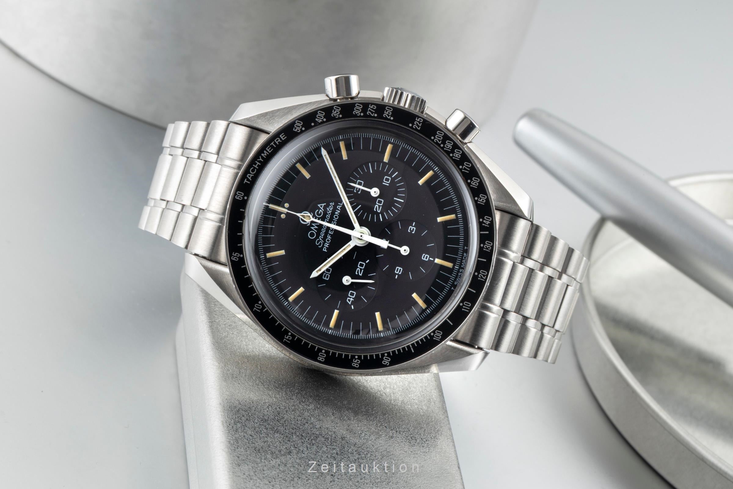 Omega Speedmaster Moonwatch cronografo acciaio carica manuale orologio da uomo 3590.50.00,  ST1450022  [2600945]