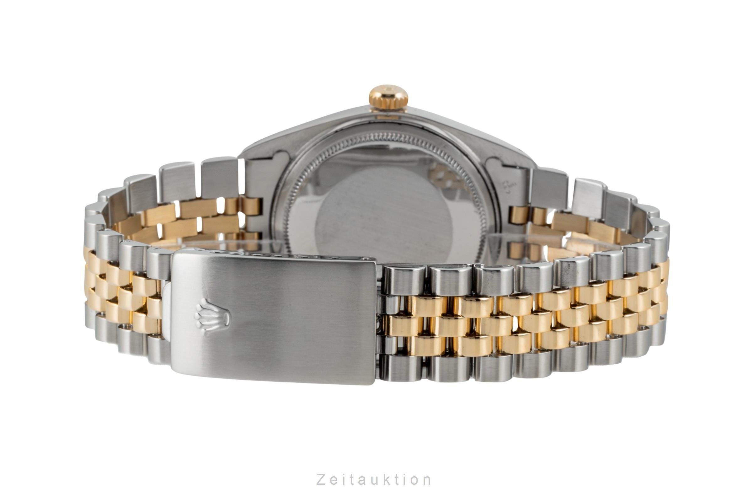 Rolex Datejust 36 Oyster Perpetual Stahl / Gold Automatik Ref 16013 Box Vintage  [2600946]