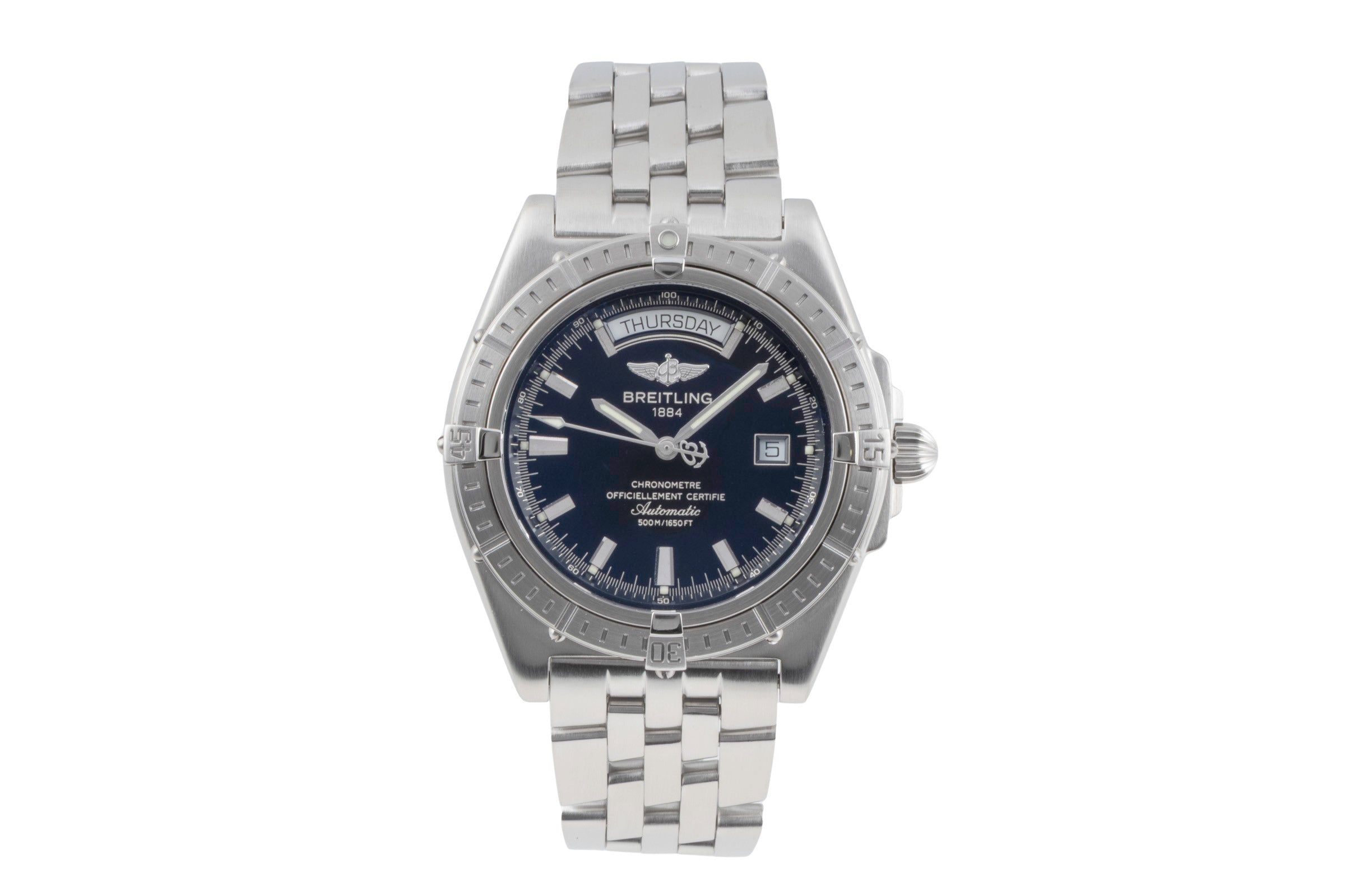 Breitling Headwind steel automatic men's watch A45355  [2600948]