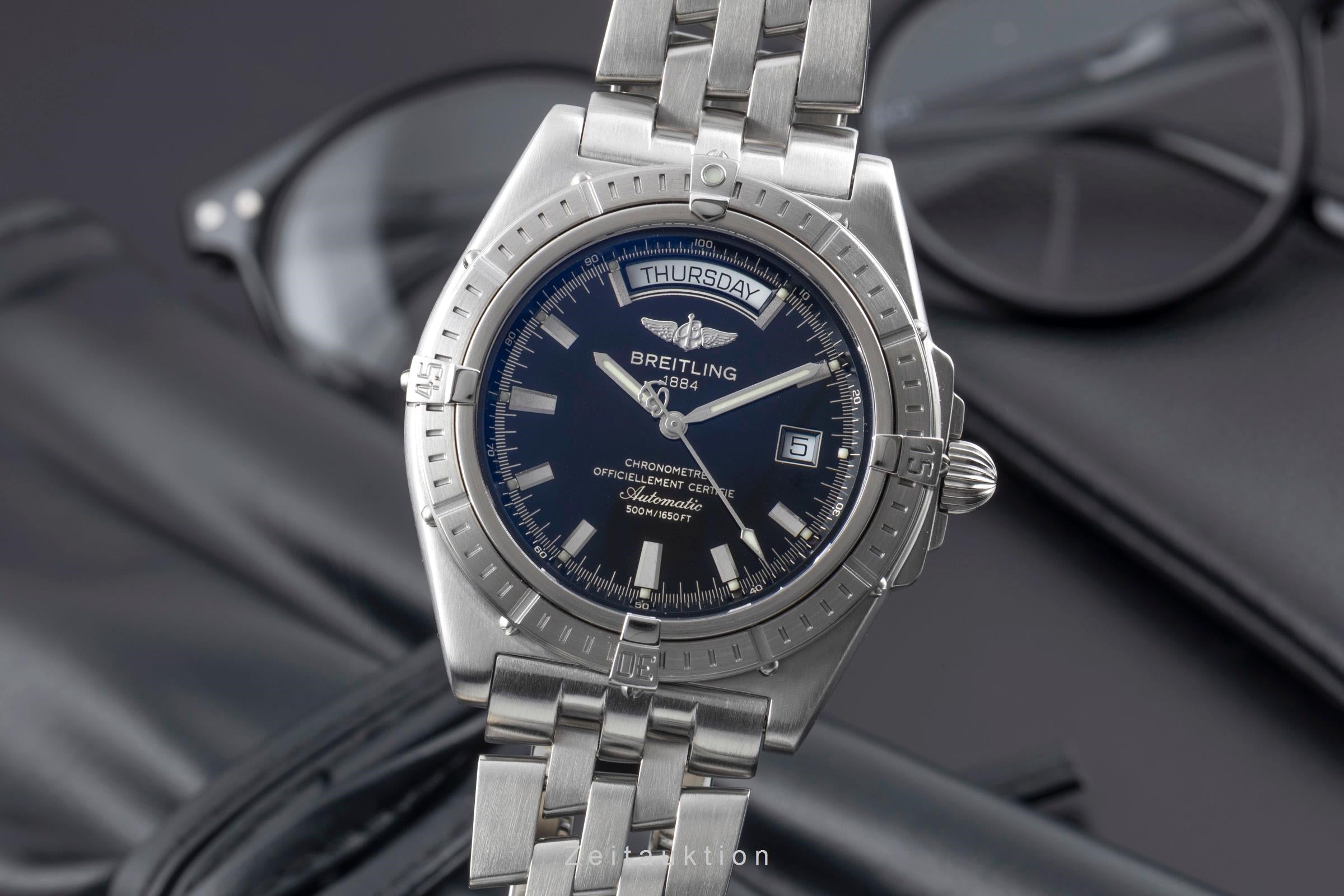 Breitling Headwind steel automatic men's watch A45355  [2600948]