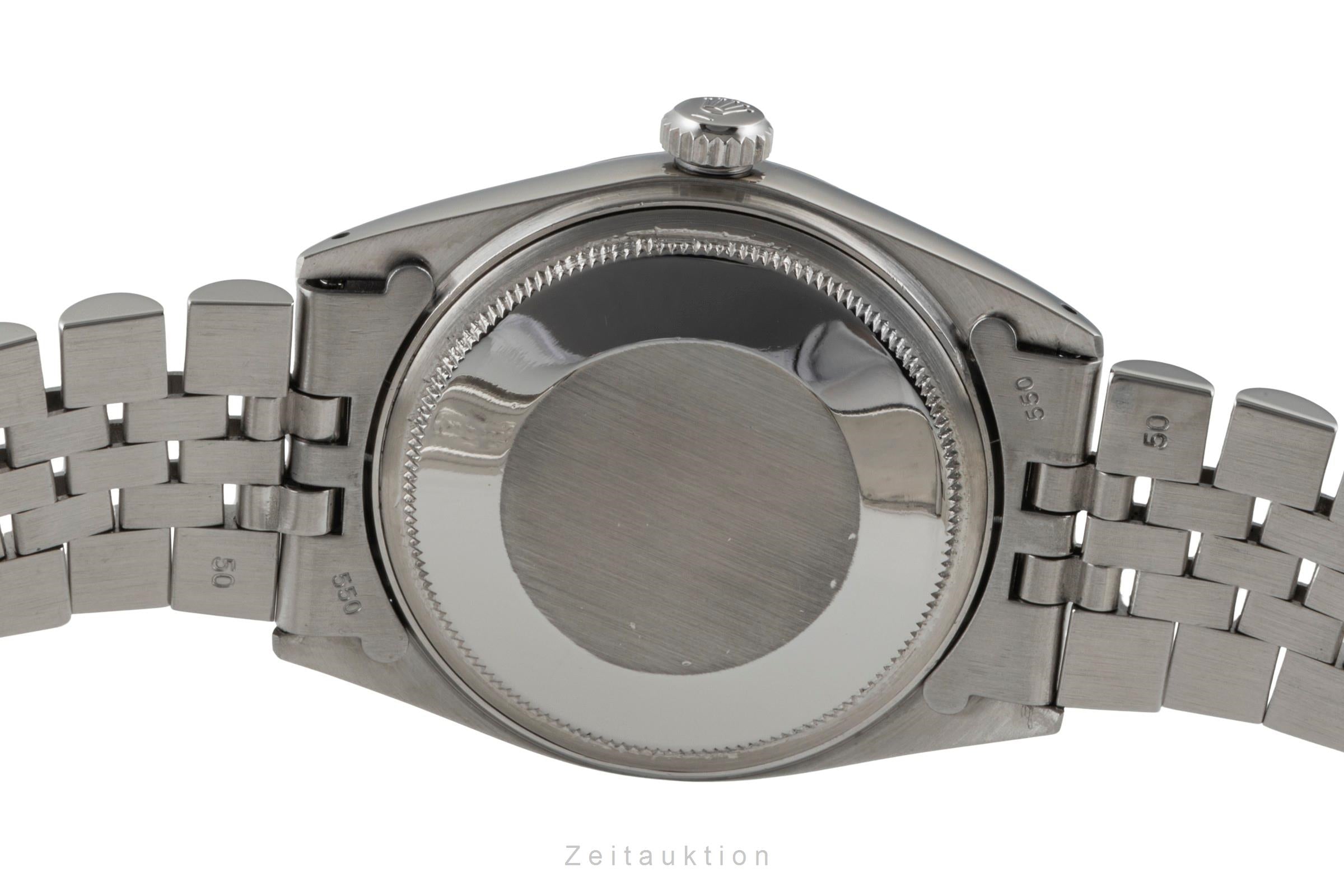 Rolex Datejust Stahl / Weissgold Automatik Herrenuhr Ref. 16014 Box  [2600949]