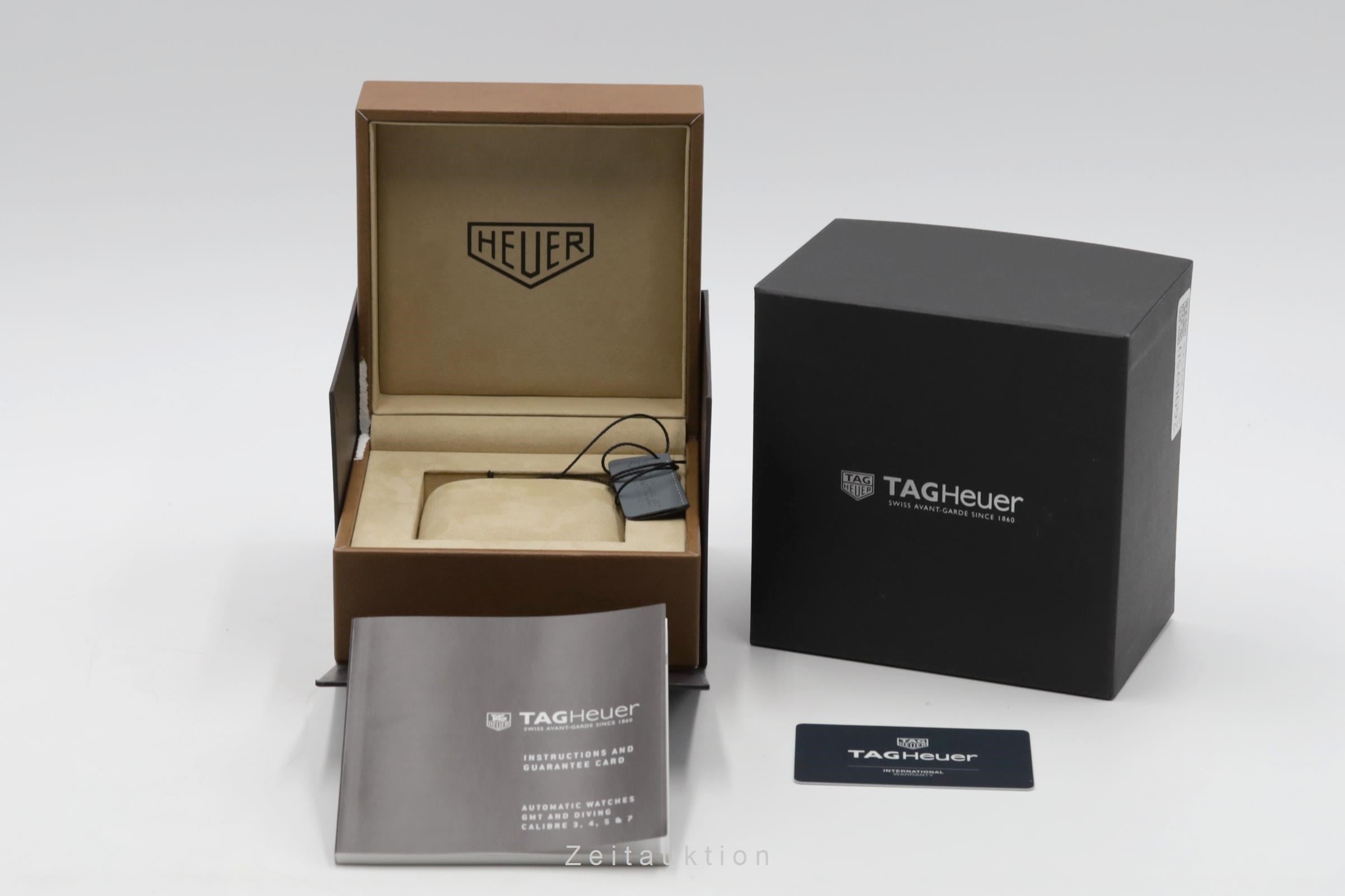 Tag Heuer Aquaracer Automatik Calibre 5 Edelstahl Herrenuhr Ref WAP2010 B&P 2020 [2600950]