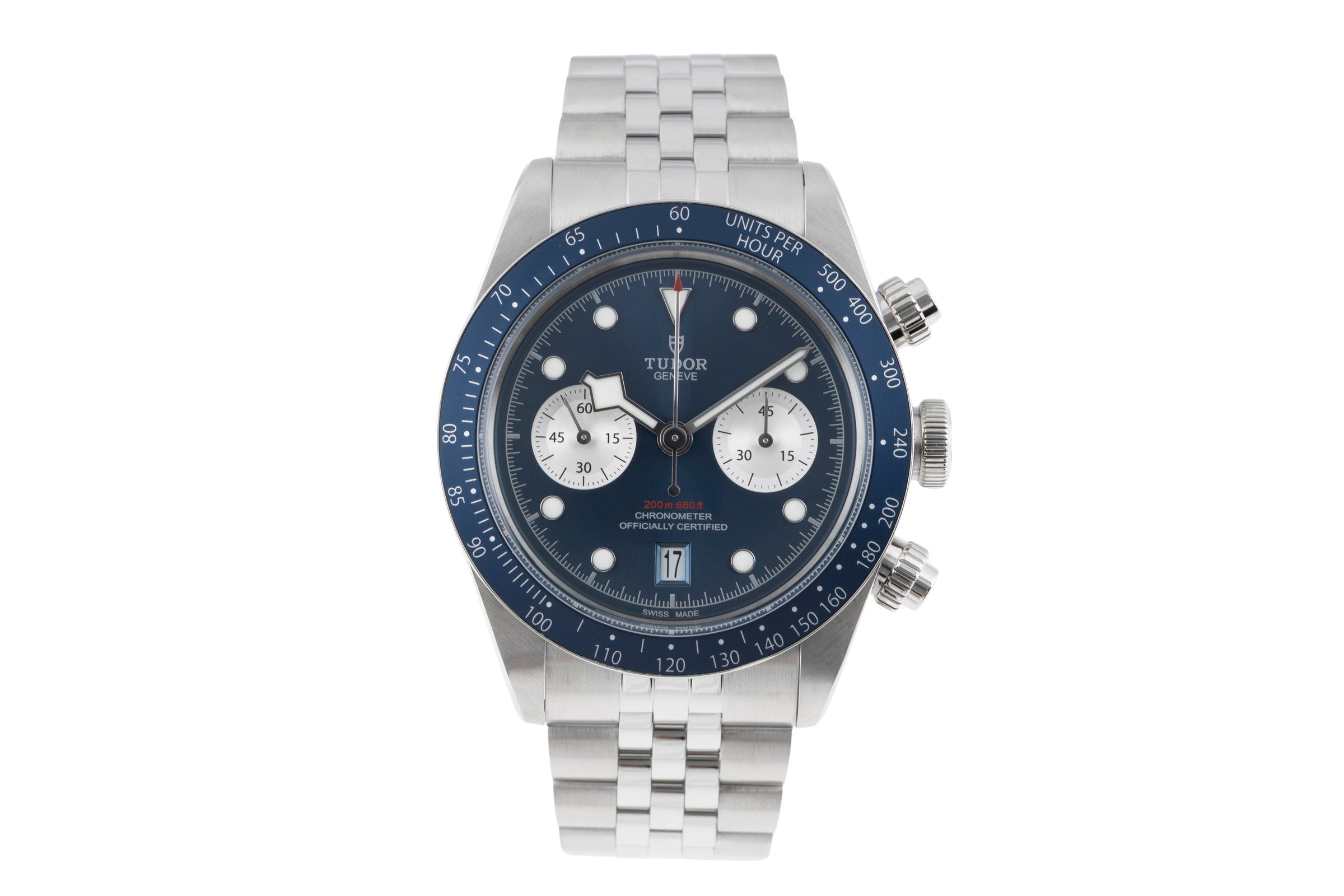 Tudor Black Bay chronograph steel automatic men's watch 79360B-0002 LP: 6230EUR  [2600951]