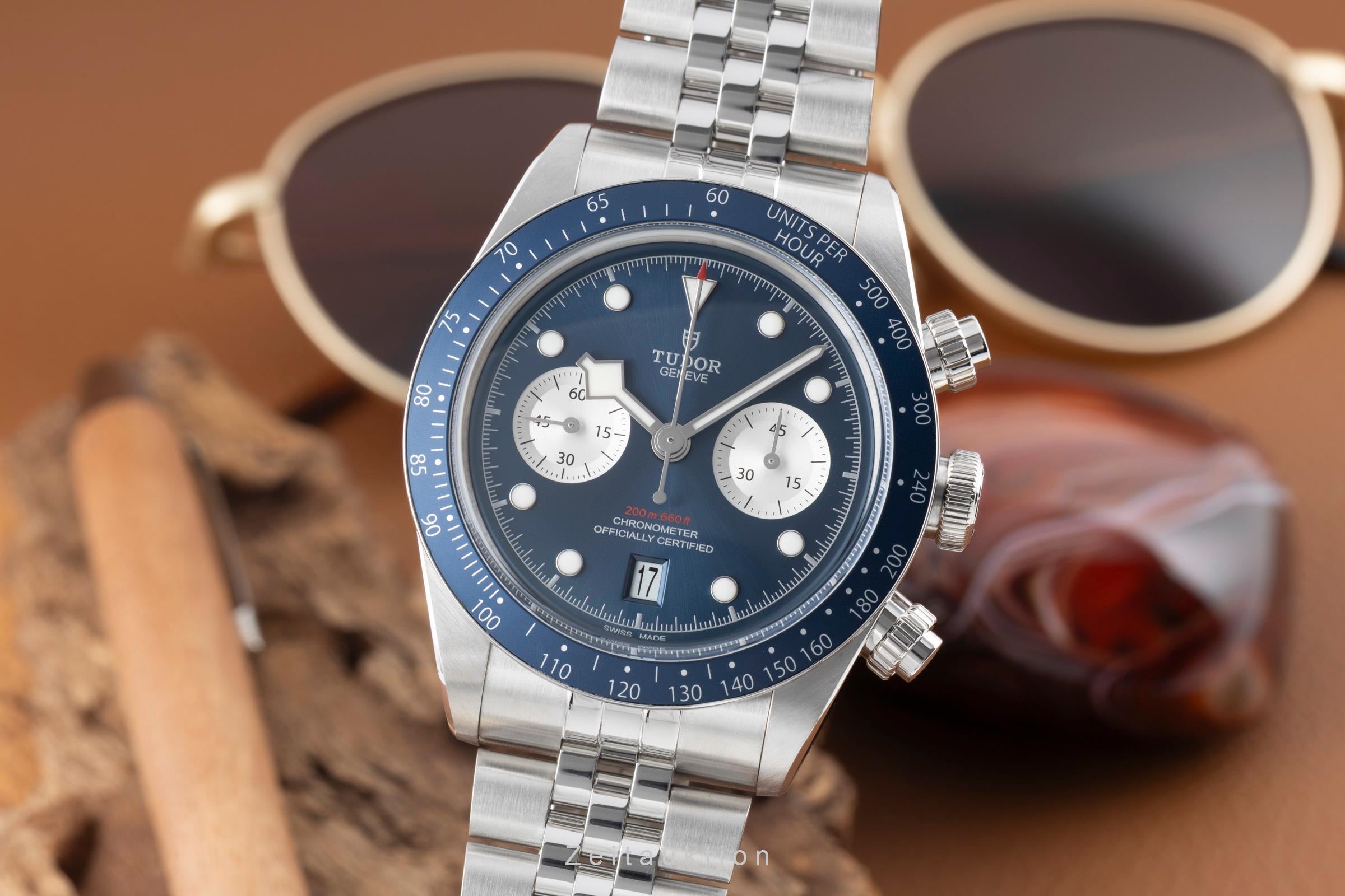 Tudor Black Bay chronograph steel automatic men's watch 79360B-0002 LP: 6230EUR  [2600951]