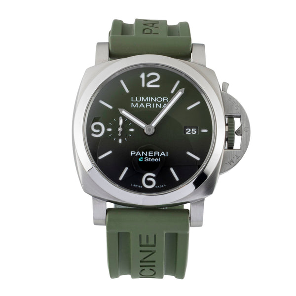 Panerai Luminor Marina acciaio automatismo orologio da uomo PAM01356 LP: 9600EUR  [2600952]