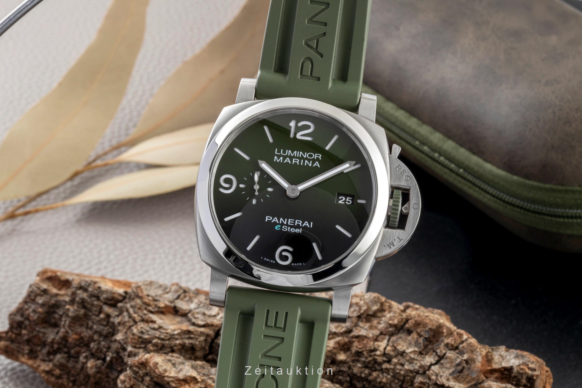 Panerai Luminor Marina steel automatic men's watch PAM01356 LP: 9600EUR  [2600952]