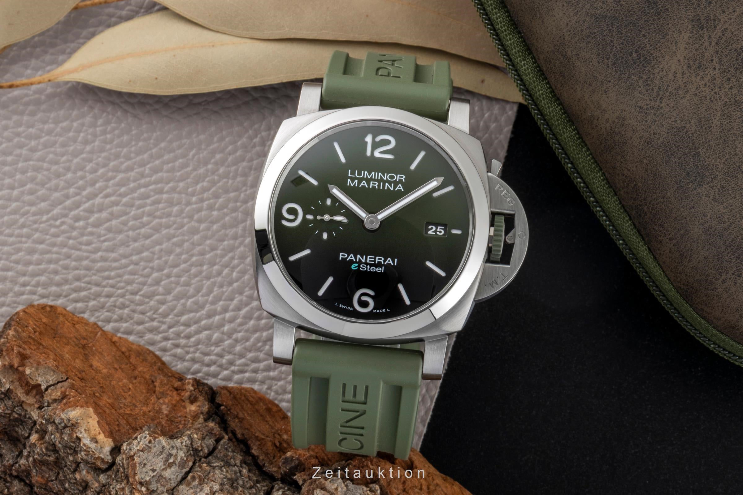 Panerai Luminor Marina acciaio automatismo orologio da uomo PAM01356 LP: 9600EUR  [2600952]