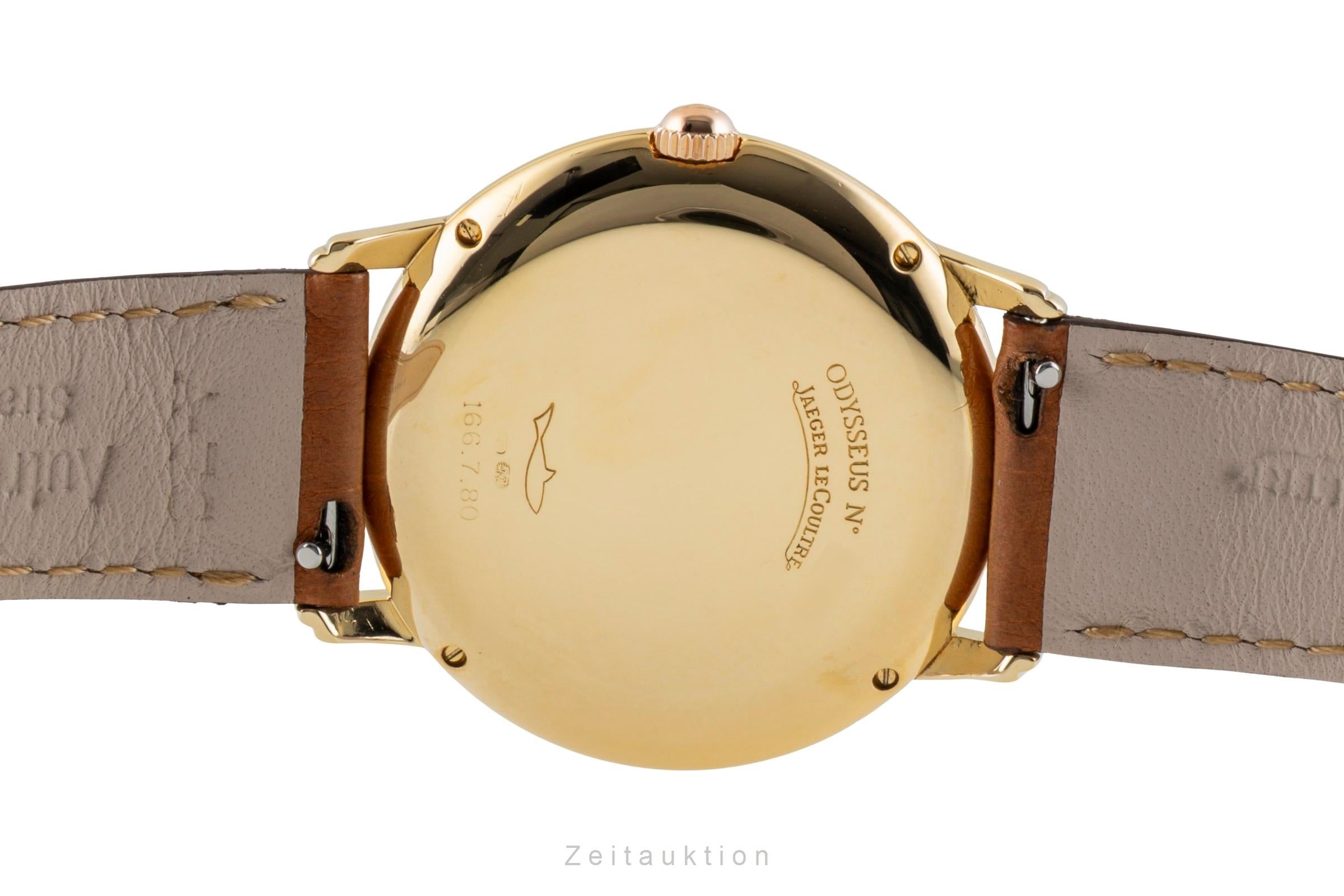 Jaeger LeCoultre Odysseus or 18 ct automatique montre pour hommes 166.7.80  [2600953]