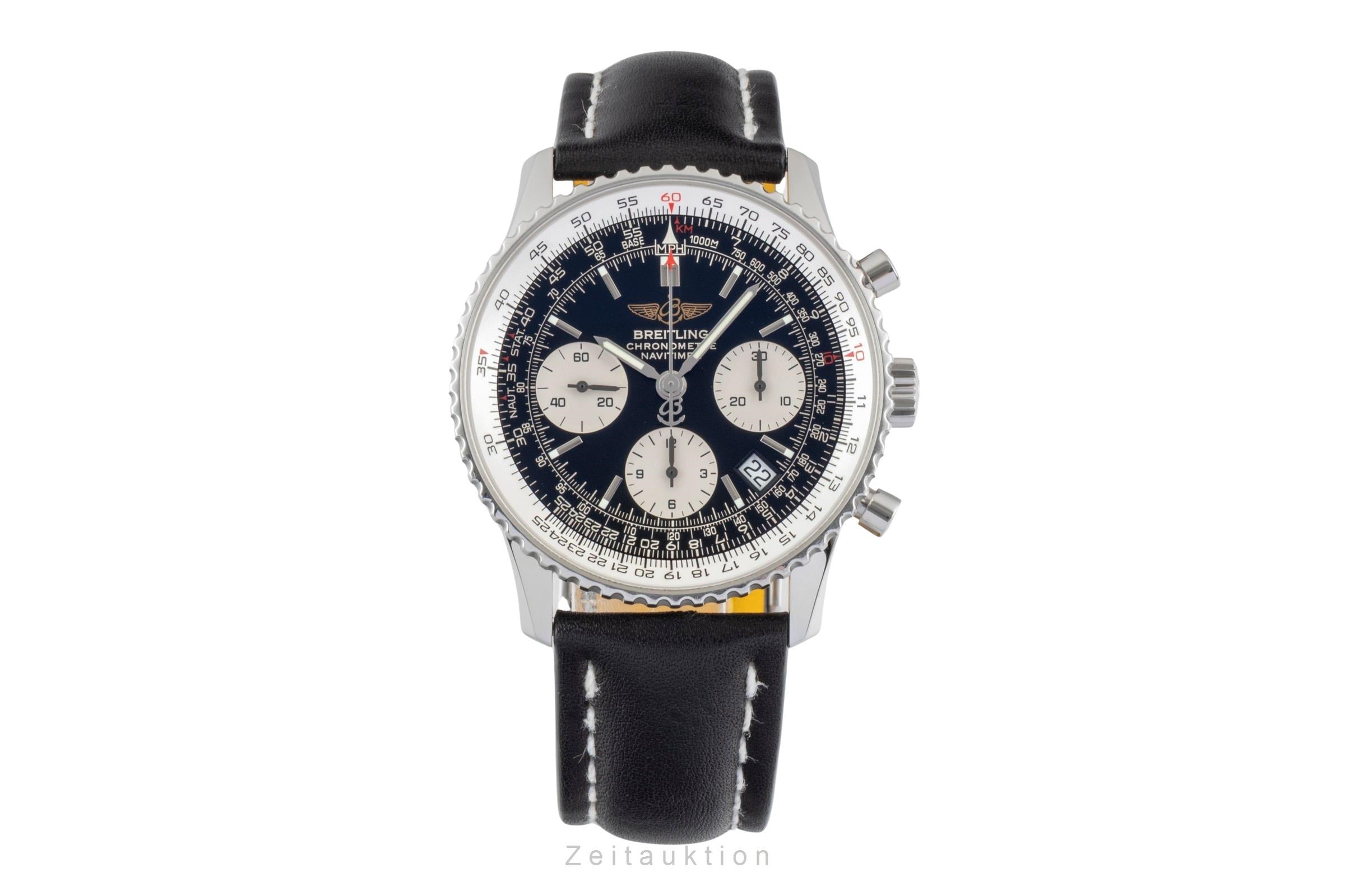 Breitling Navitimer chronograph steel automatic Kal. B23 Ref