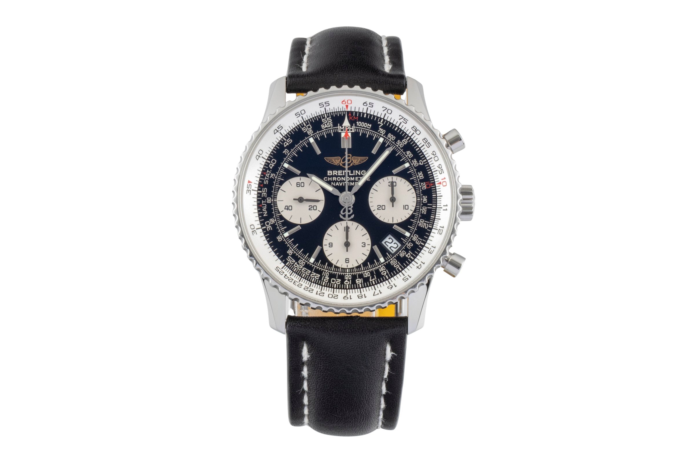 Breitling Navitimer chronograph steel automatic men's watch A2332212  [2600954]
