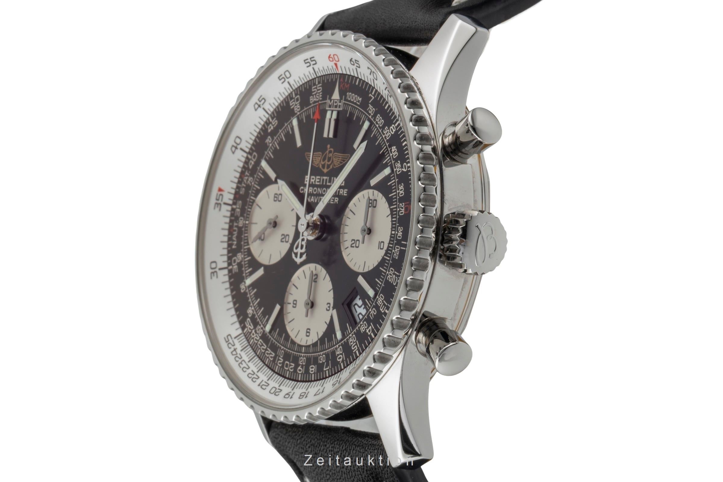 Breitling Navitimer chronograph steel automatic Kal. B23 Ref