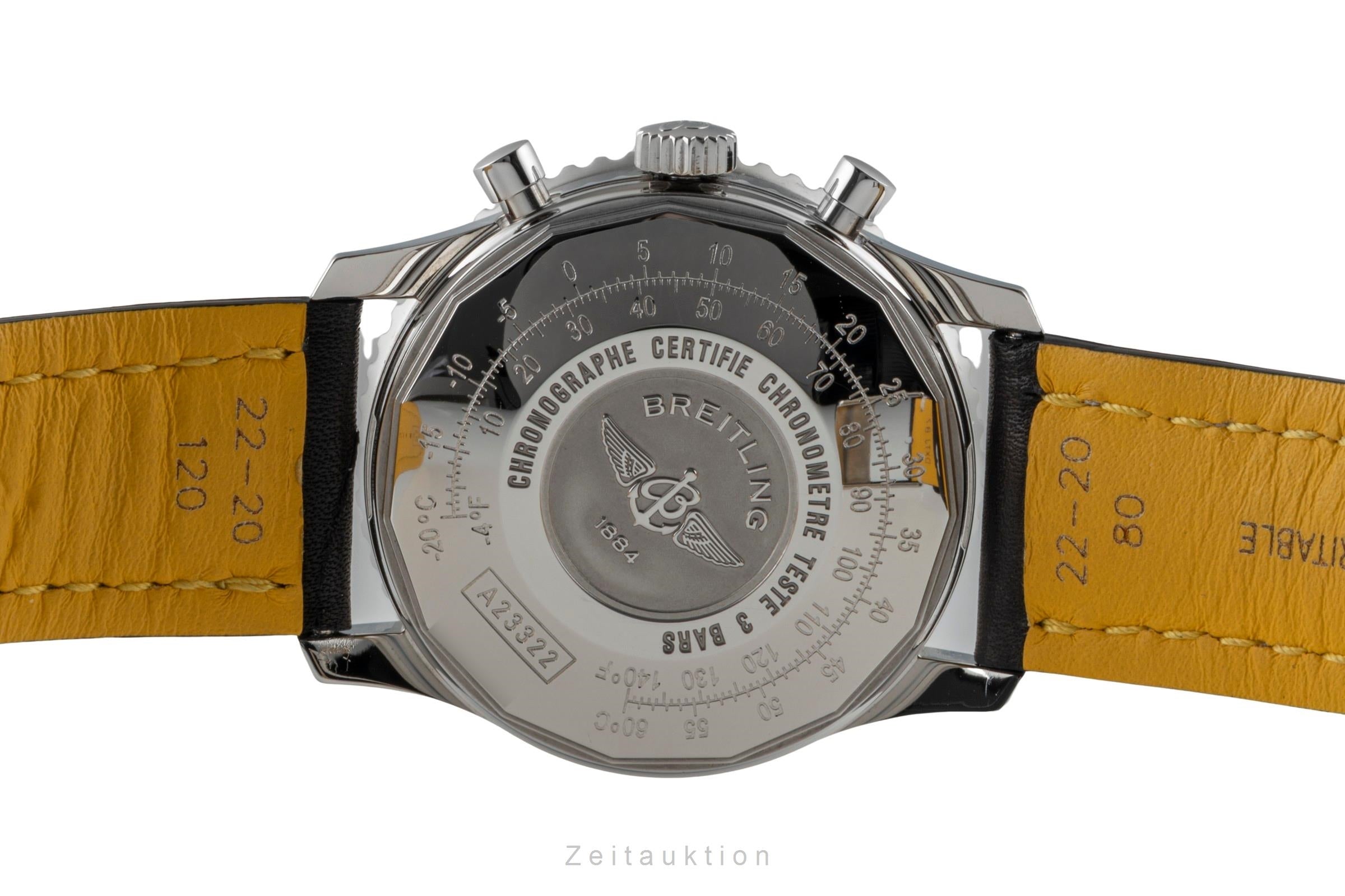 Breitling Navitimer chronograph steel automatic Kal. B23 Ref