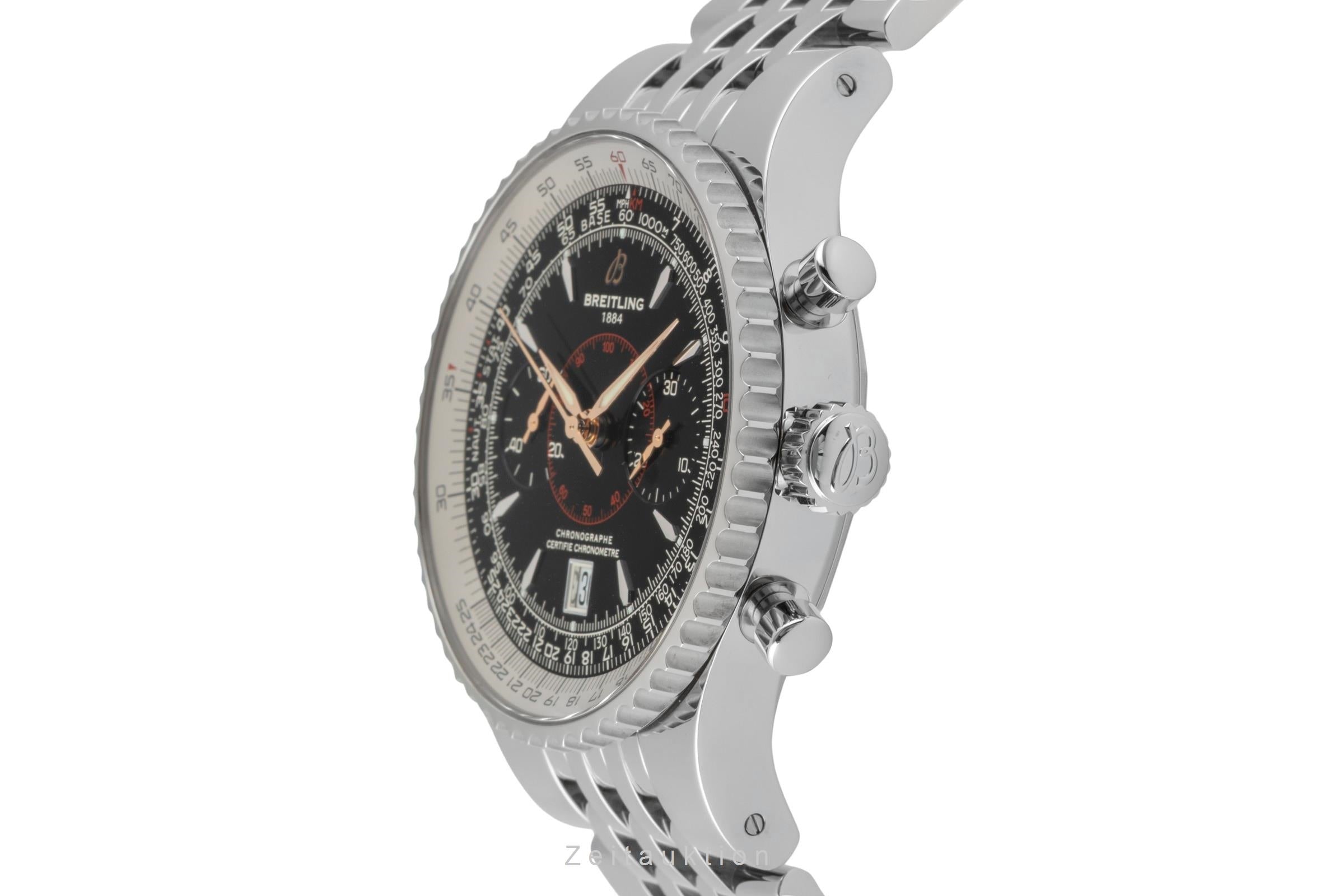 Breitling Montbrillant chronograph steel automatic men's watch A23340  [2600955]
