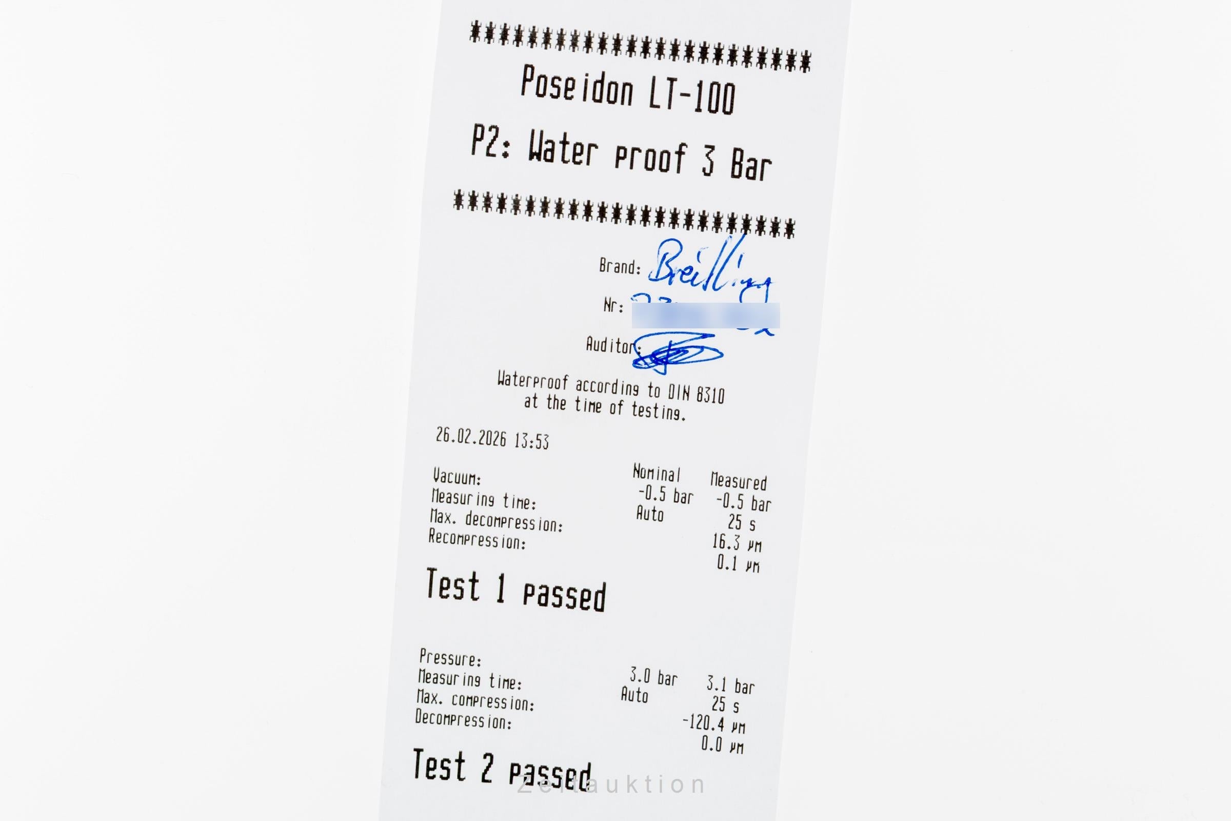 Breitling Montbrillant chronograph steel automatic men's watch A23340  [2600955]