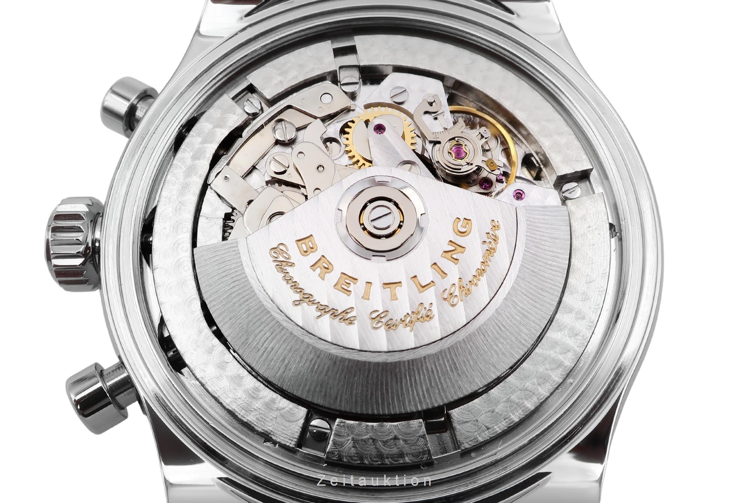 Breitling Montbrillant chronograph steel automatic men's watch A23340  [2600955]