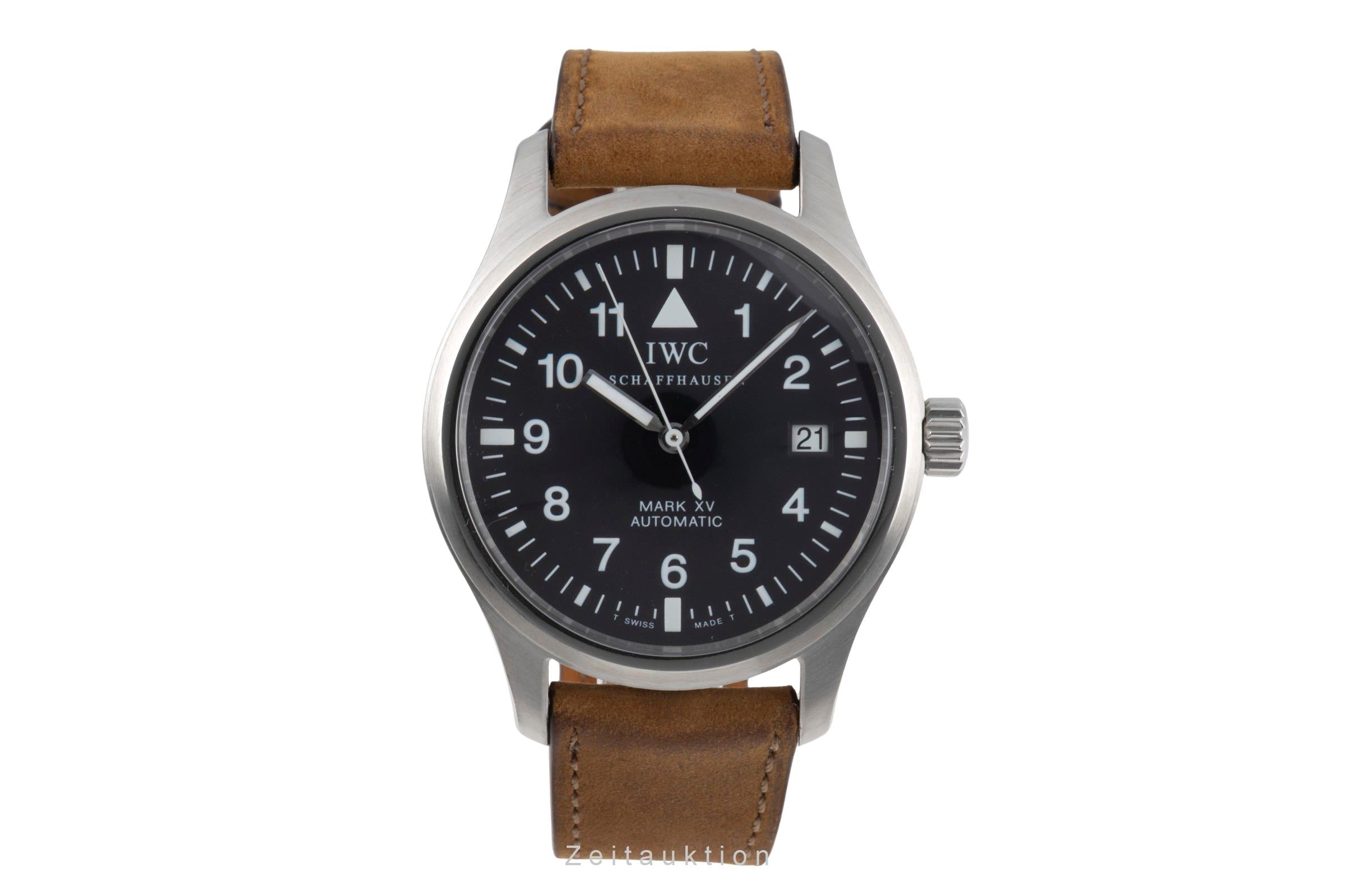 IWC Fliegeruhr Mark XV Edelstahl Automatik Herrenuhr Ref. IW325301  [2600956]