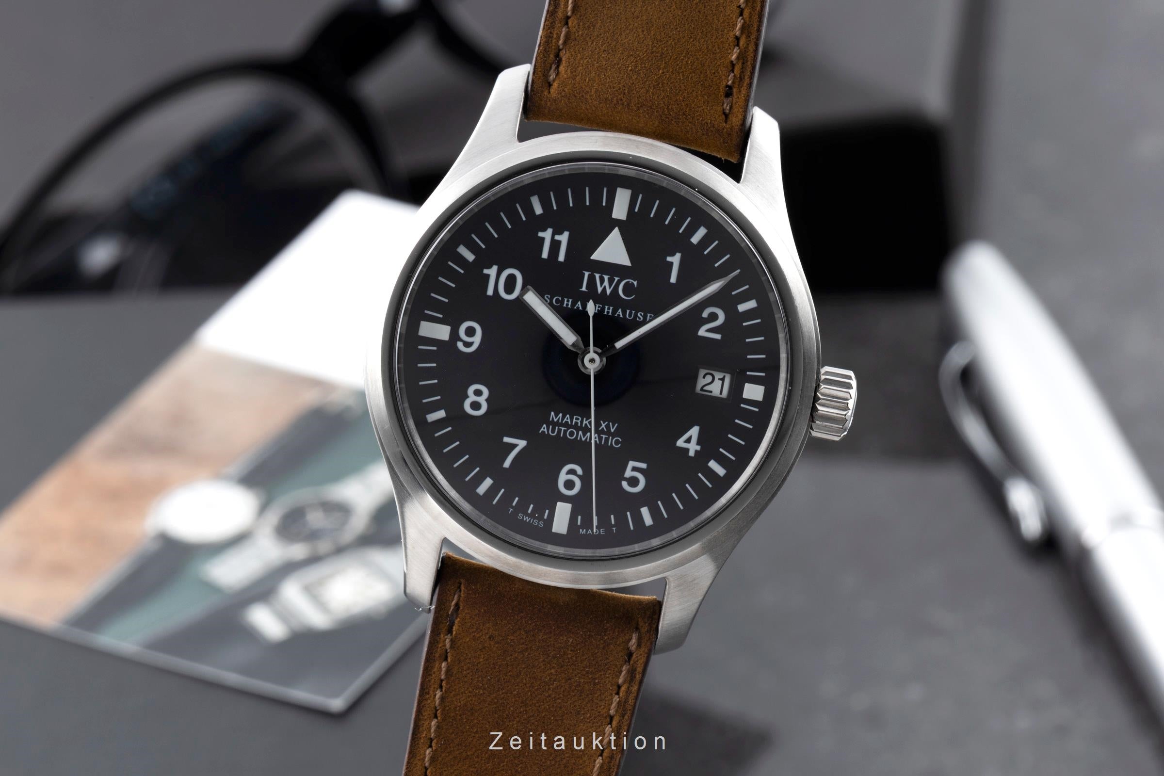 IWC Fliegeruhr Mark XV Edelstahl Automatik Herrenuhr Ref. IW325301  [2600956]