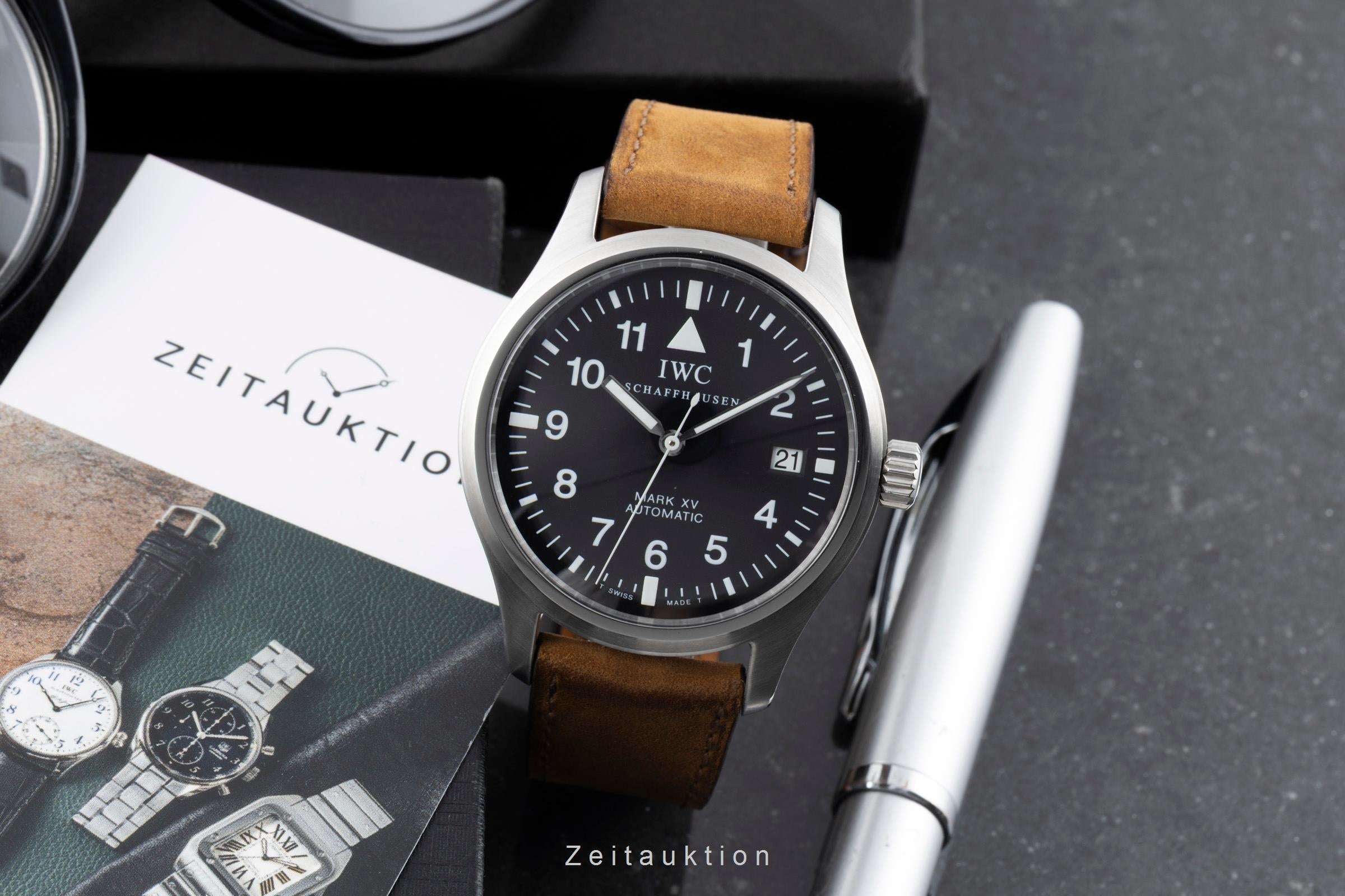 IWC Fliegeruhr Mark XV Edelstahl Automatik Herrenuhr Ref. IW325301  [2600956]