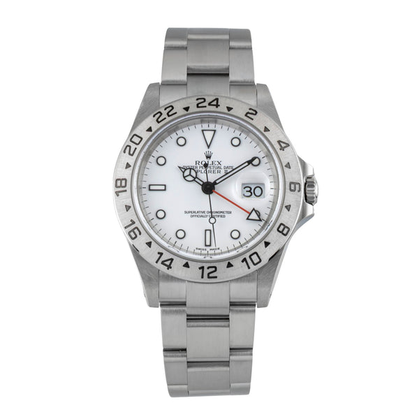 Rolex Explorer II acier automatique montre pour hommes 16570  [2600961]