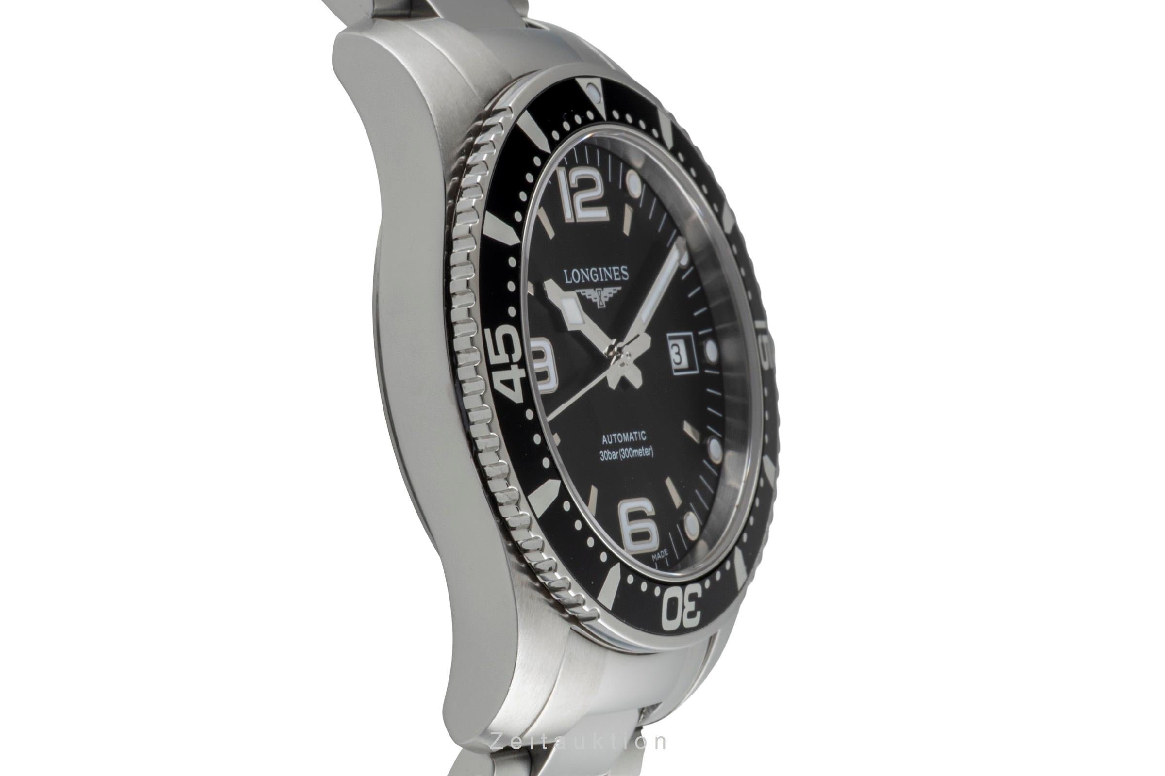 Longines Hydro Conquest acero automático reloj para caballeros L3.742.4.56.6 LP: 1500EUR  [2600964]