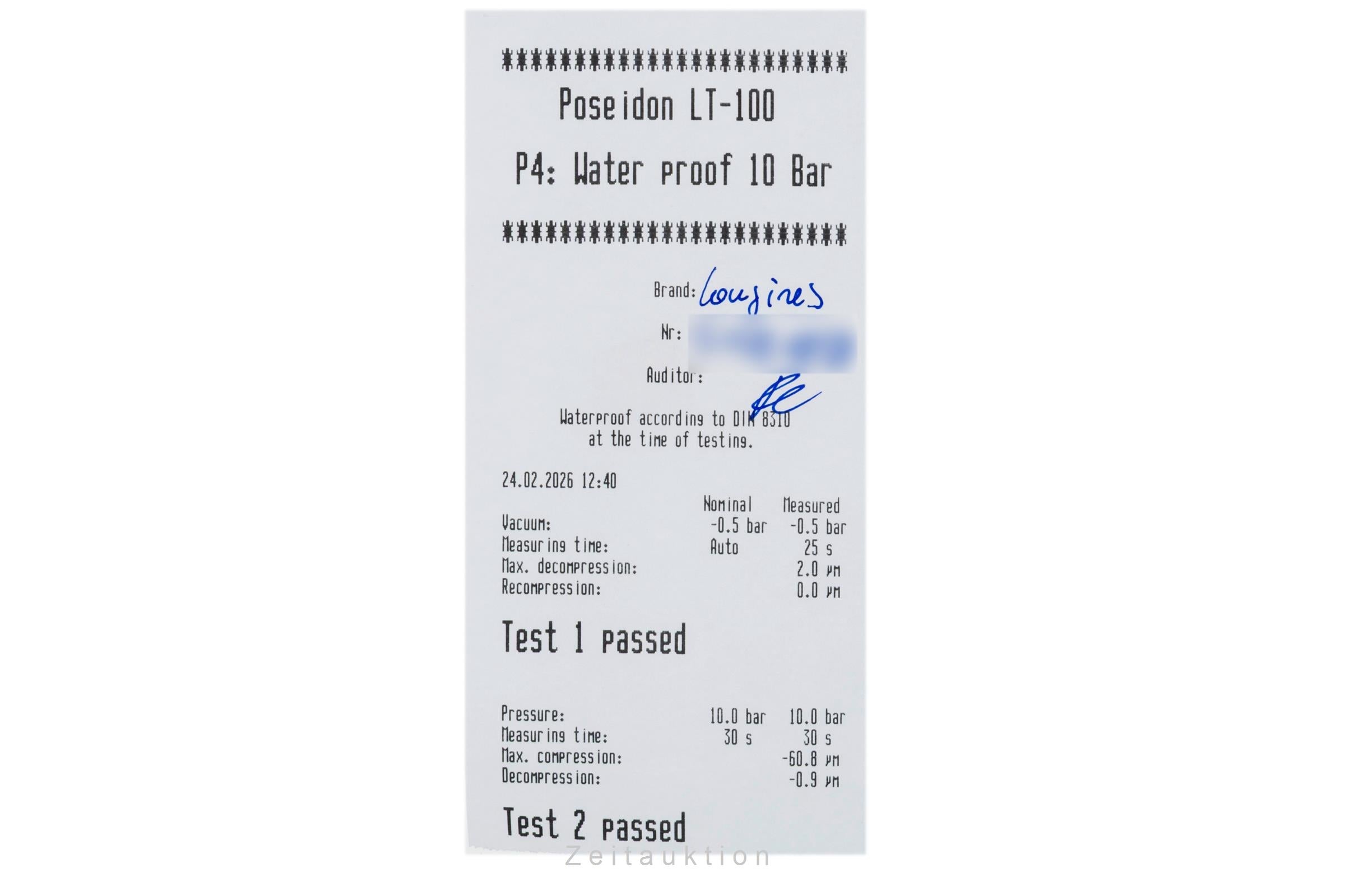 Longines Hydro Conquest acero automático reloj para caballeros L3.742.4.56.6 LP: 1500EUR  [2600964]