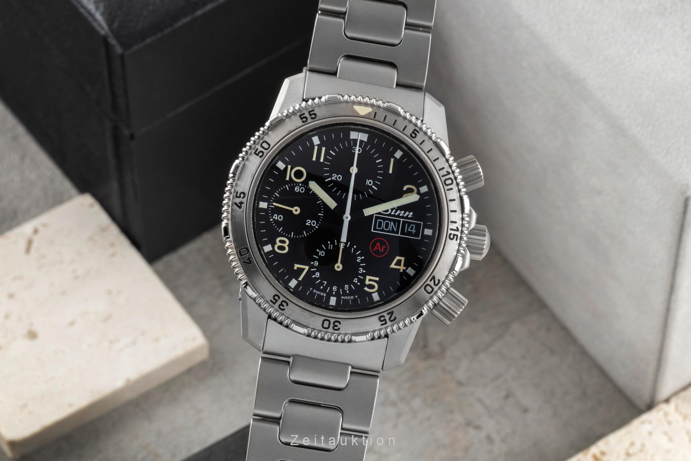 Sinn 203 chronograph titanium automatic men's watch 203 TiAr  [2600965]