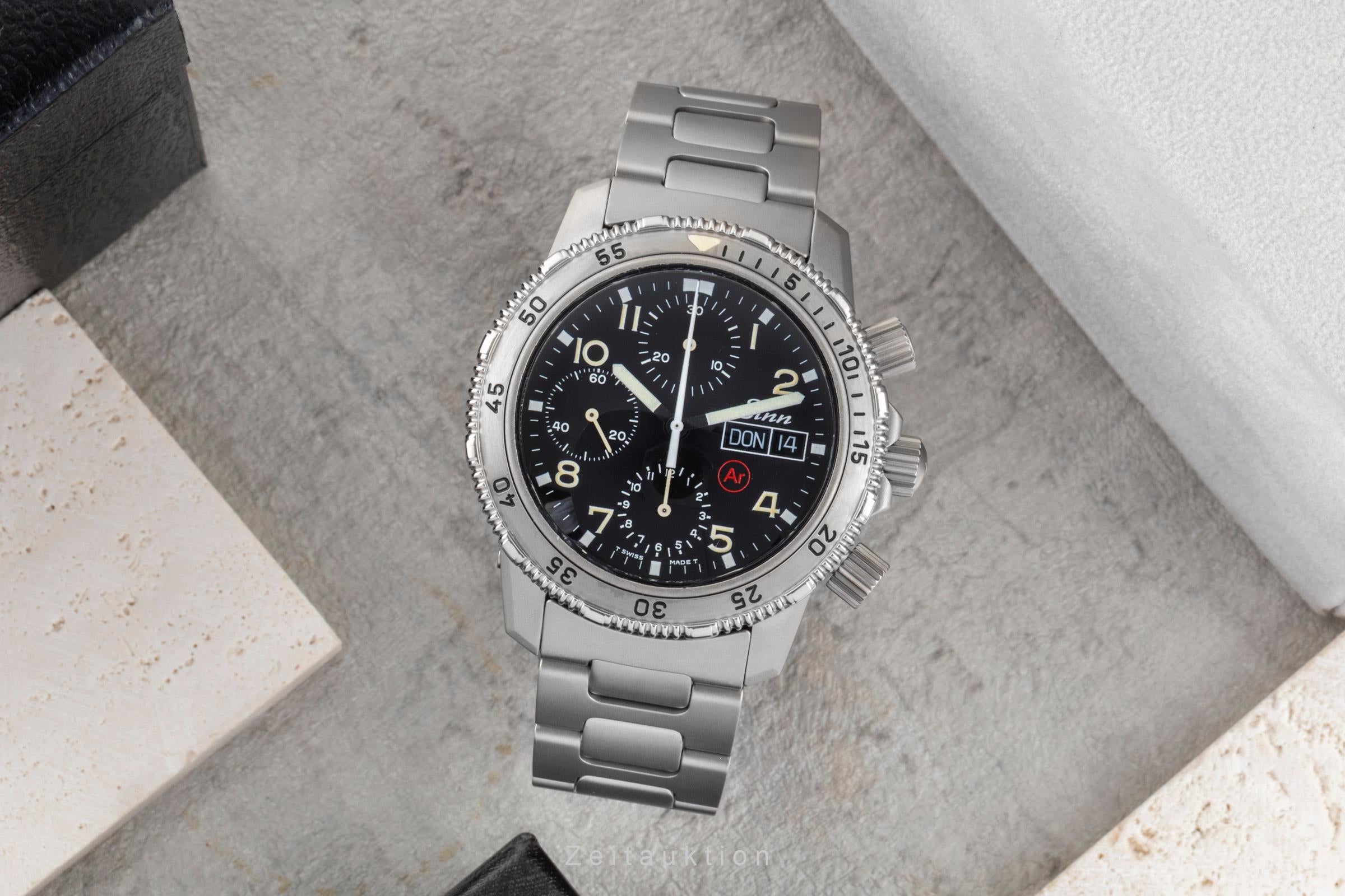 Sinn 203 chronograph titanium automatic men's watch 203 TiAr  [2600965]