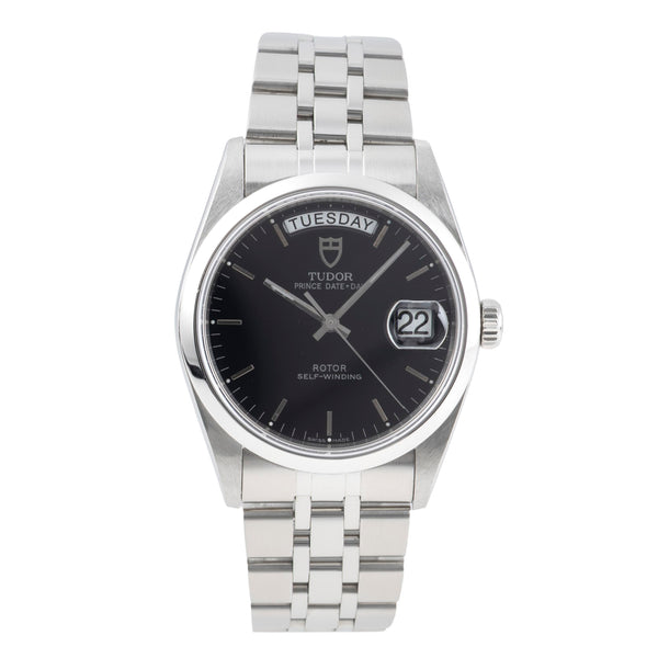 Tudor Date-Day steel automatic men's watch 76200  [2600967]