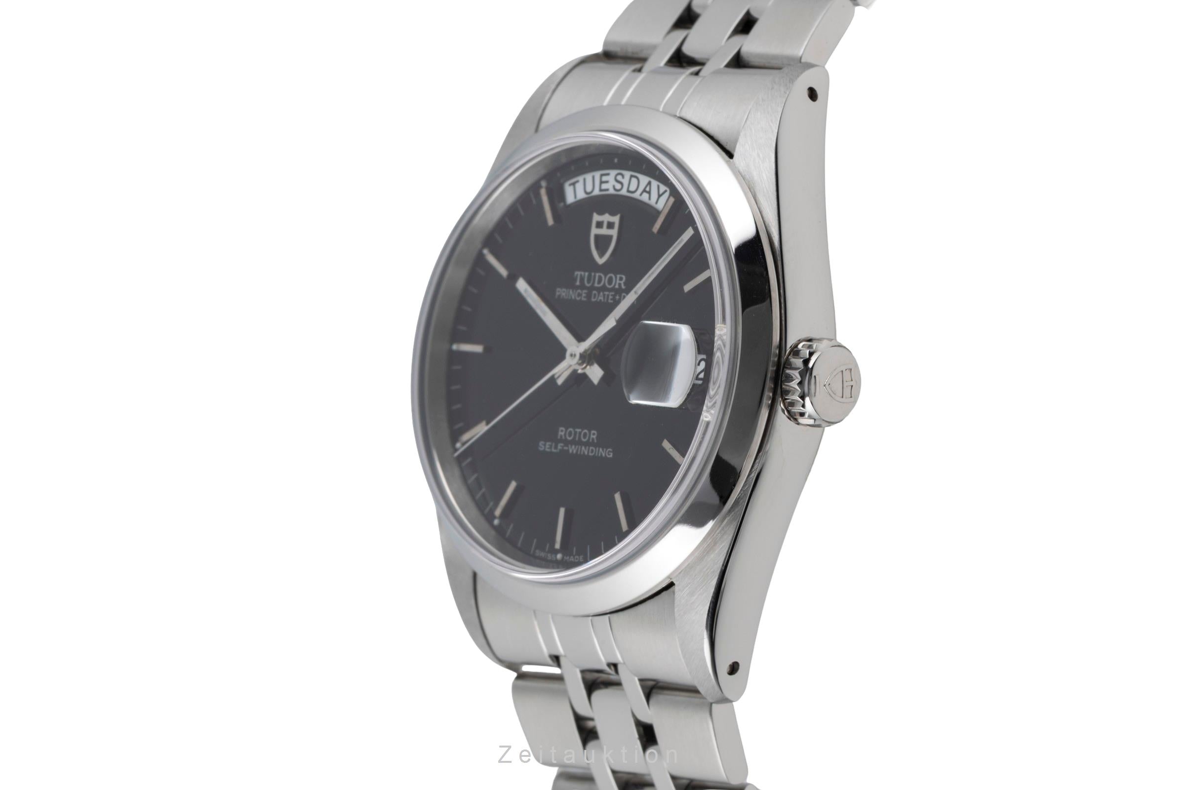 Tudor Date-Day steel automatic men's watch 76200  [2600967]