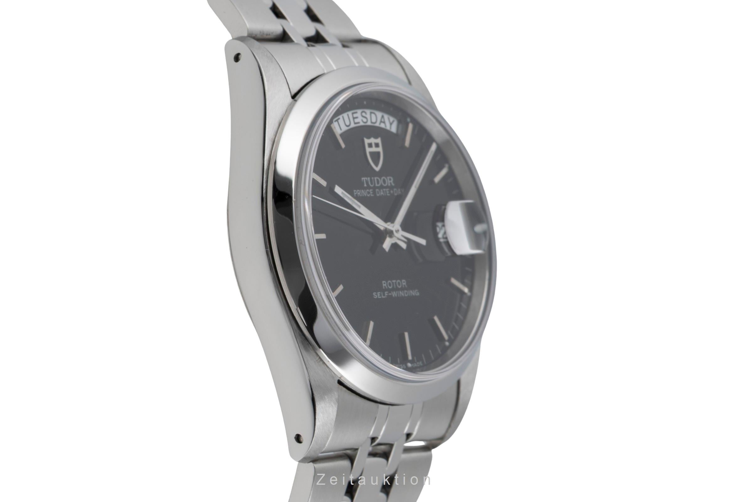Tudor Date-Day steel automatic men's watch 76200  [2600967]