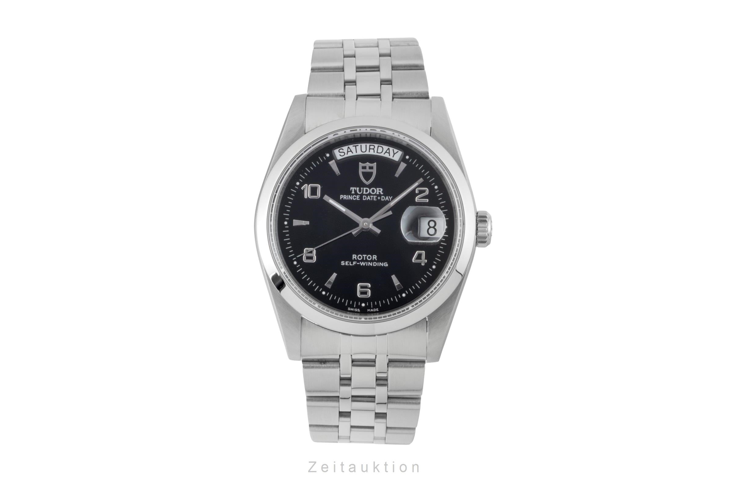 Tudor Date-Day steel automatic men's watch 76200  [2600968]