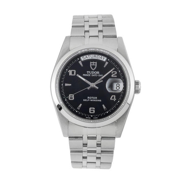 Tudor Date-Day steel automatic men's watch 76200  [2600968]