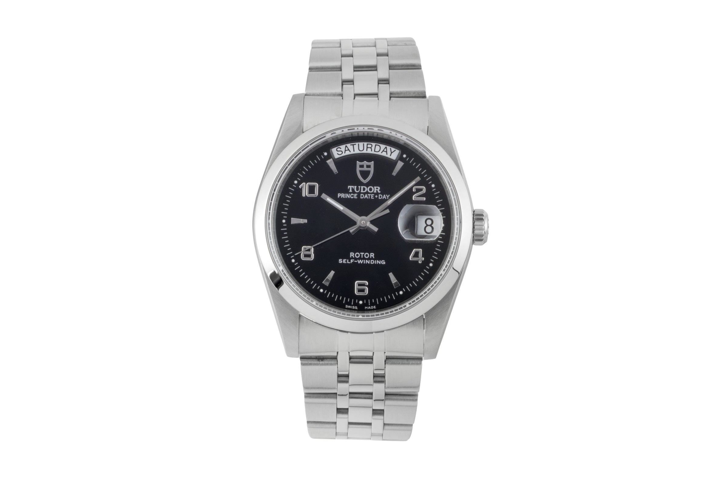 Tudor Date-Day steel automatic men's watch 76200  [2600968]