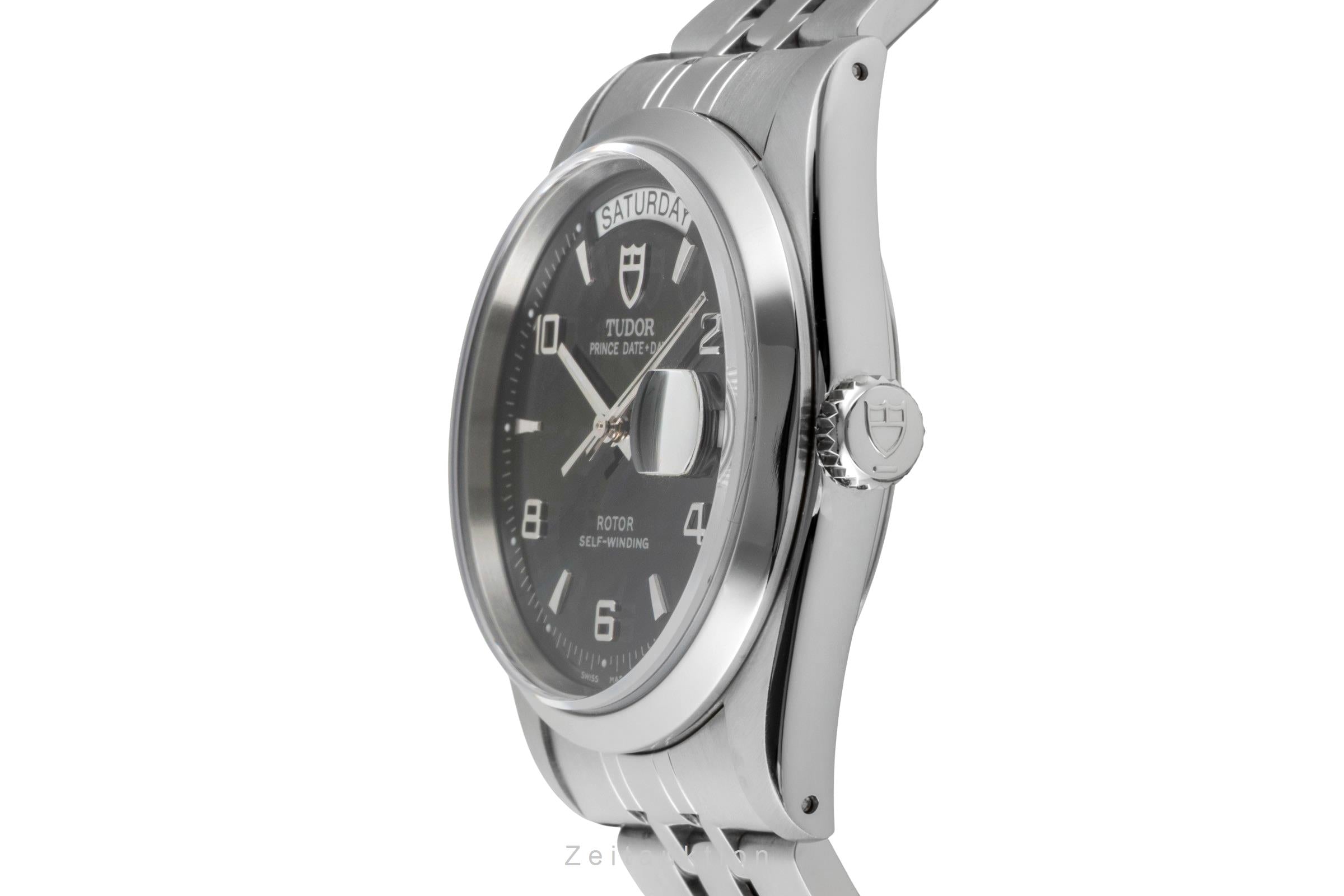 Tudor Date-Day steel automatic men's watch 76200  [2600968]