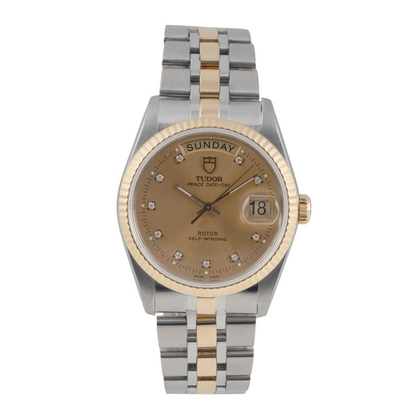 Tudor Date-Day acero / oro automático reloj para caballeros 76213  [2600969]