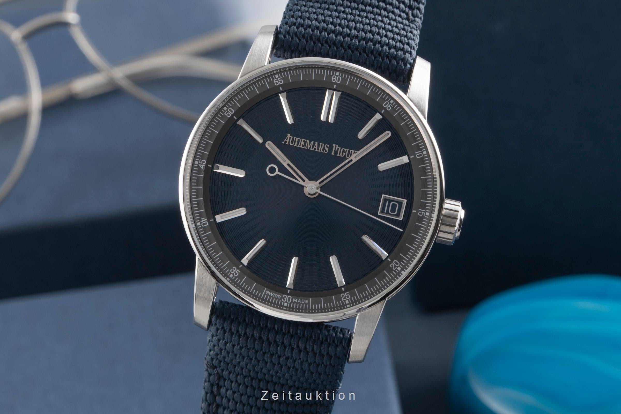 Audemars Piguet Code 11.59 Blue Dial Ref.15210ST.OO.A348KB.01 B&P NP: 25800€ [2600970]
