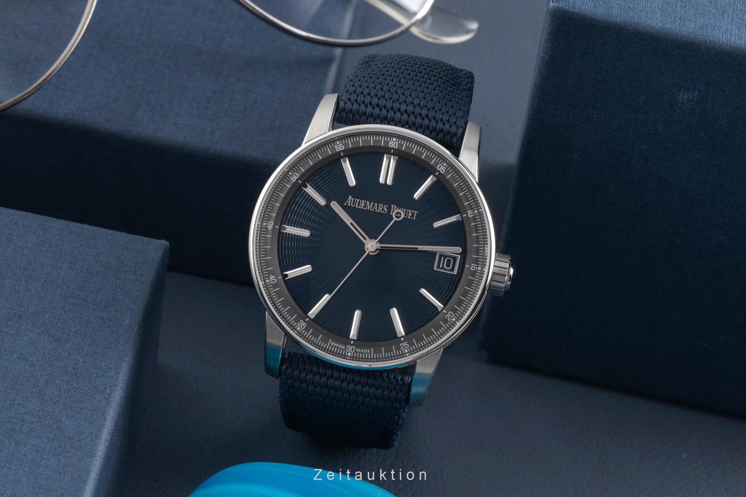 Audemars Piguet Code 11.59 acier automatique montre pour hommes 15210ST.OO.A348KB.01 LP: 25800EUR  [2600970]