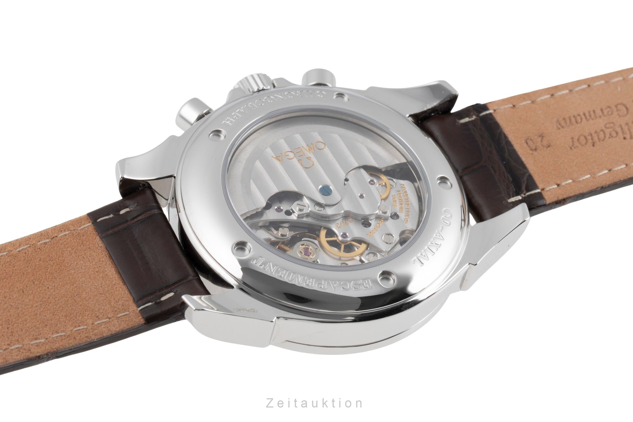 Omega De Ville Chronograph Co-Axial Automatik Stahl Herrenuhr Ref 4841.31.00 B&P [2600972]
