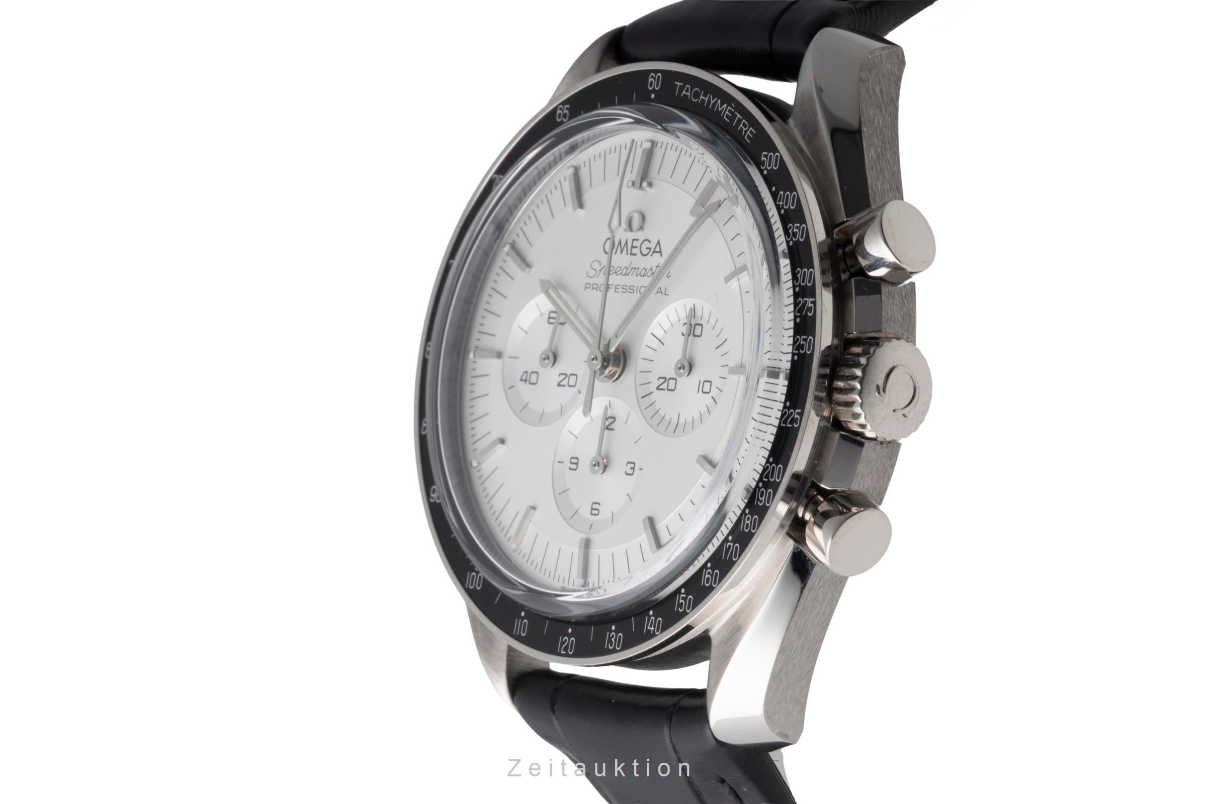Omega Speedmaster Chronograph 18k Weissgold Handaufzug Ref. 310.63.42.50.02.001  [2600975]