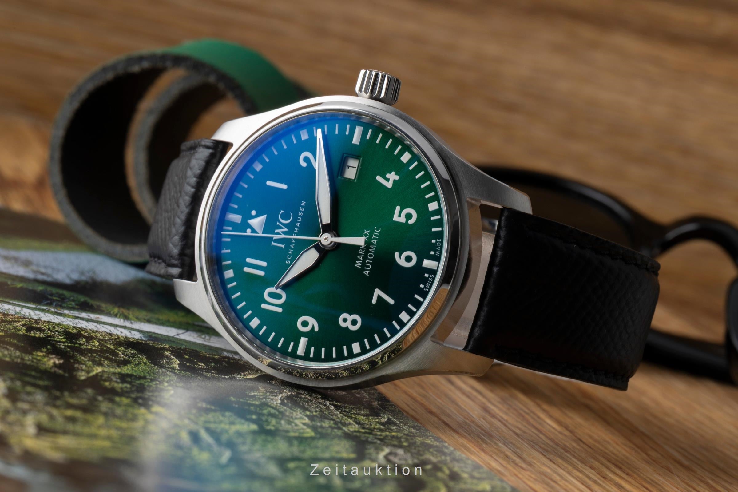 IWC Pilot acier automatique montre pour hommes IW328205 LP: 5700EUR  [2600978]