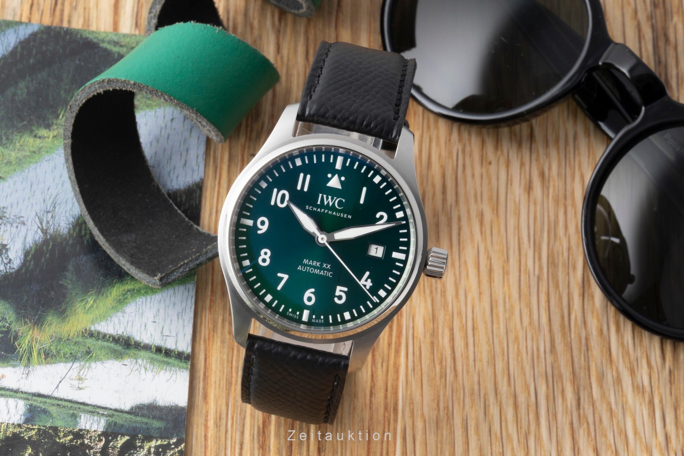 IWC Pilot acier automatique montre pour hommes IW328205 LP: 5700EUR  [2600978]