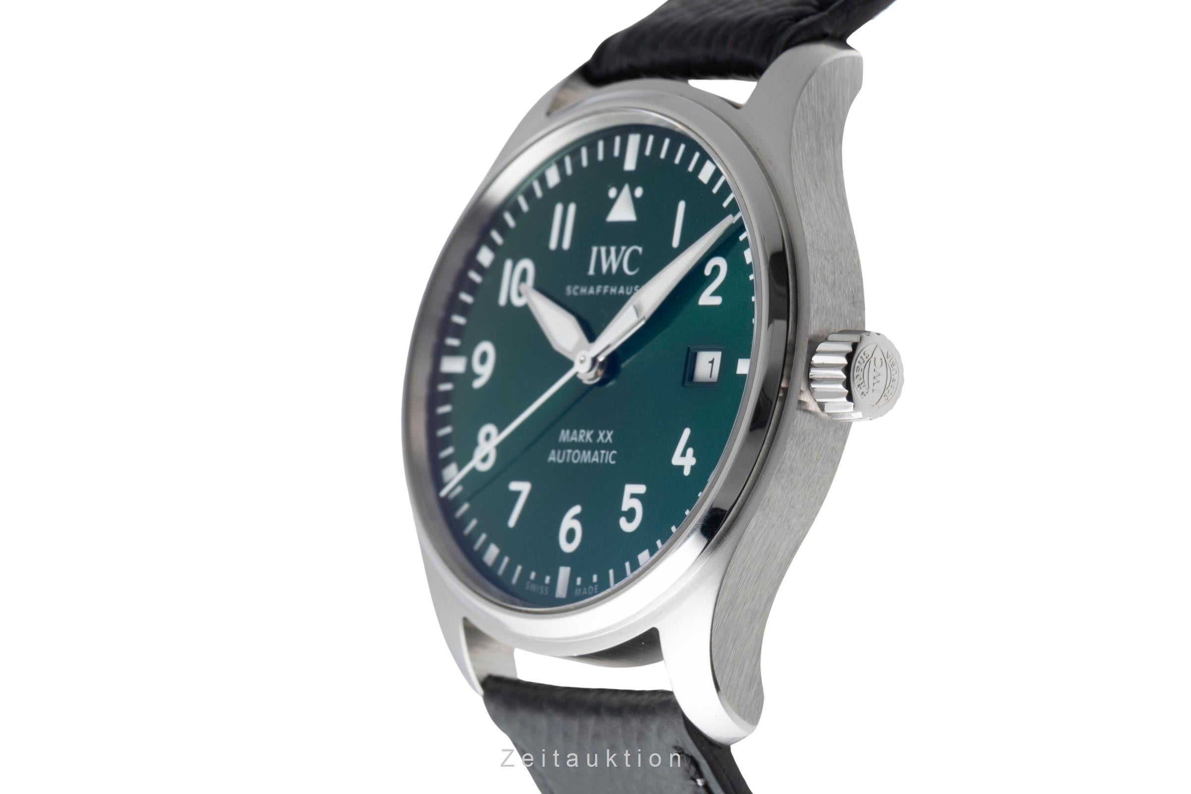 IWC Pilot acier automatique montre pour hommes IW328205 LP: 5700EUR  [2600978]