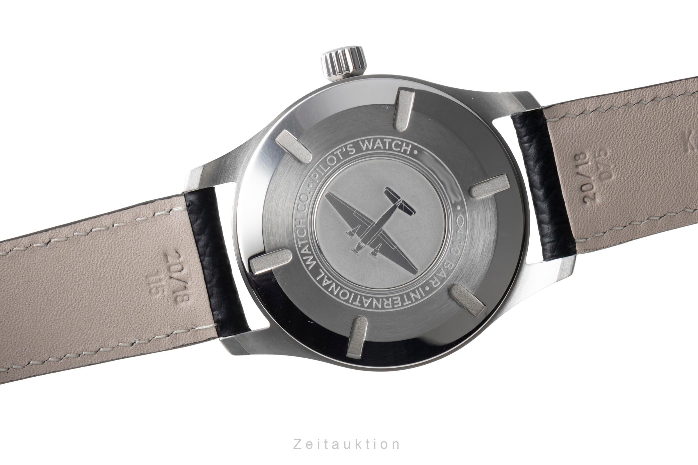 IWC Pilot acier automatique montre pour hommes IW328205 LP: 5700EUR  [2600978]