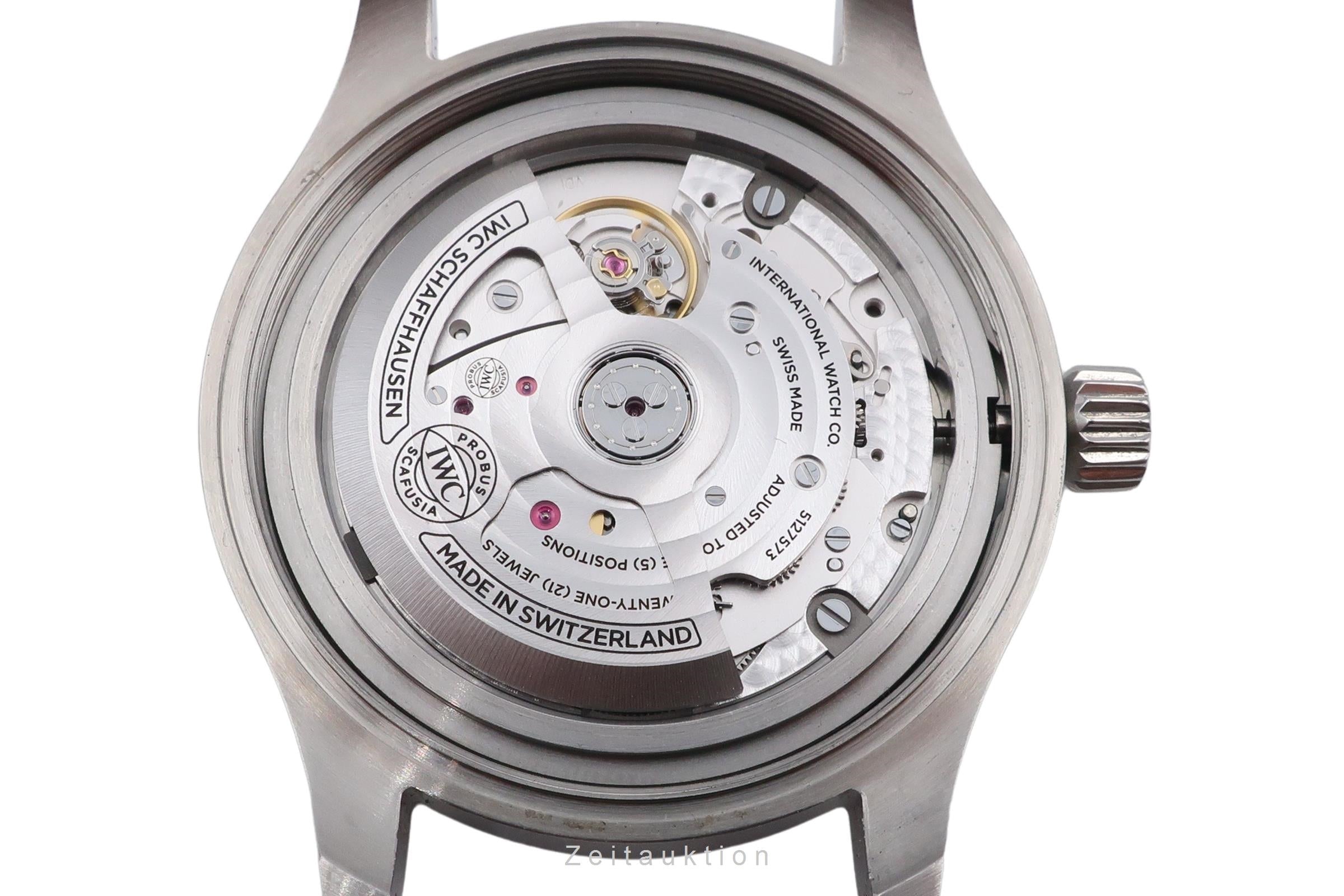 IWC Pilot acier automatique montre pour hommes IW328205 LP: 5700EUR  [2600978]