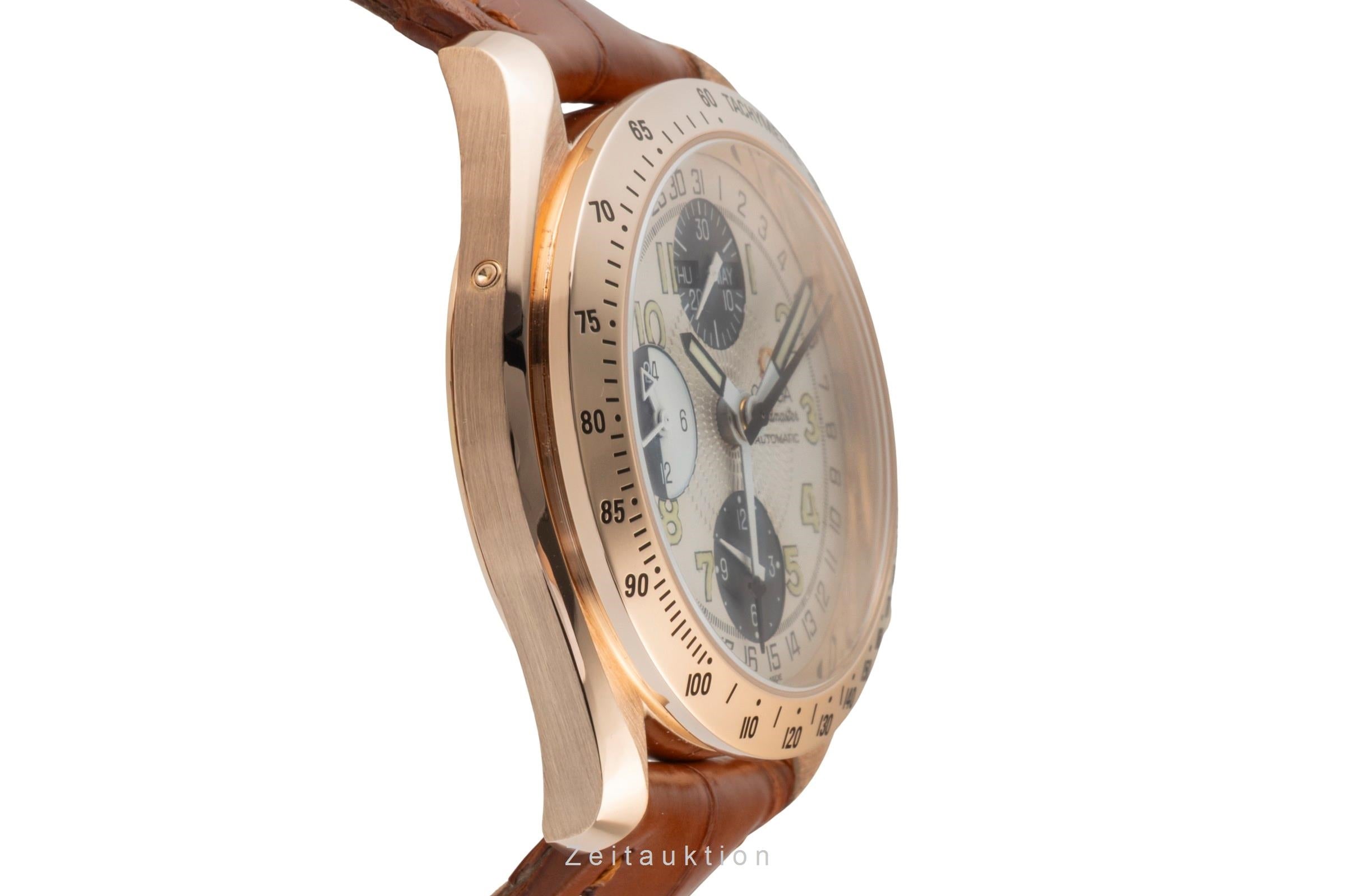 Omega Speedmaster Day-Date Chronograph 18k Roségold 175.0084 Papiere 1999 [2600982]