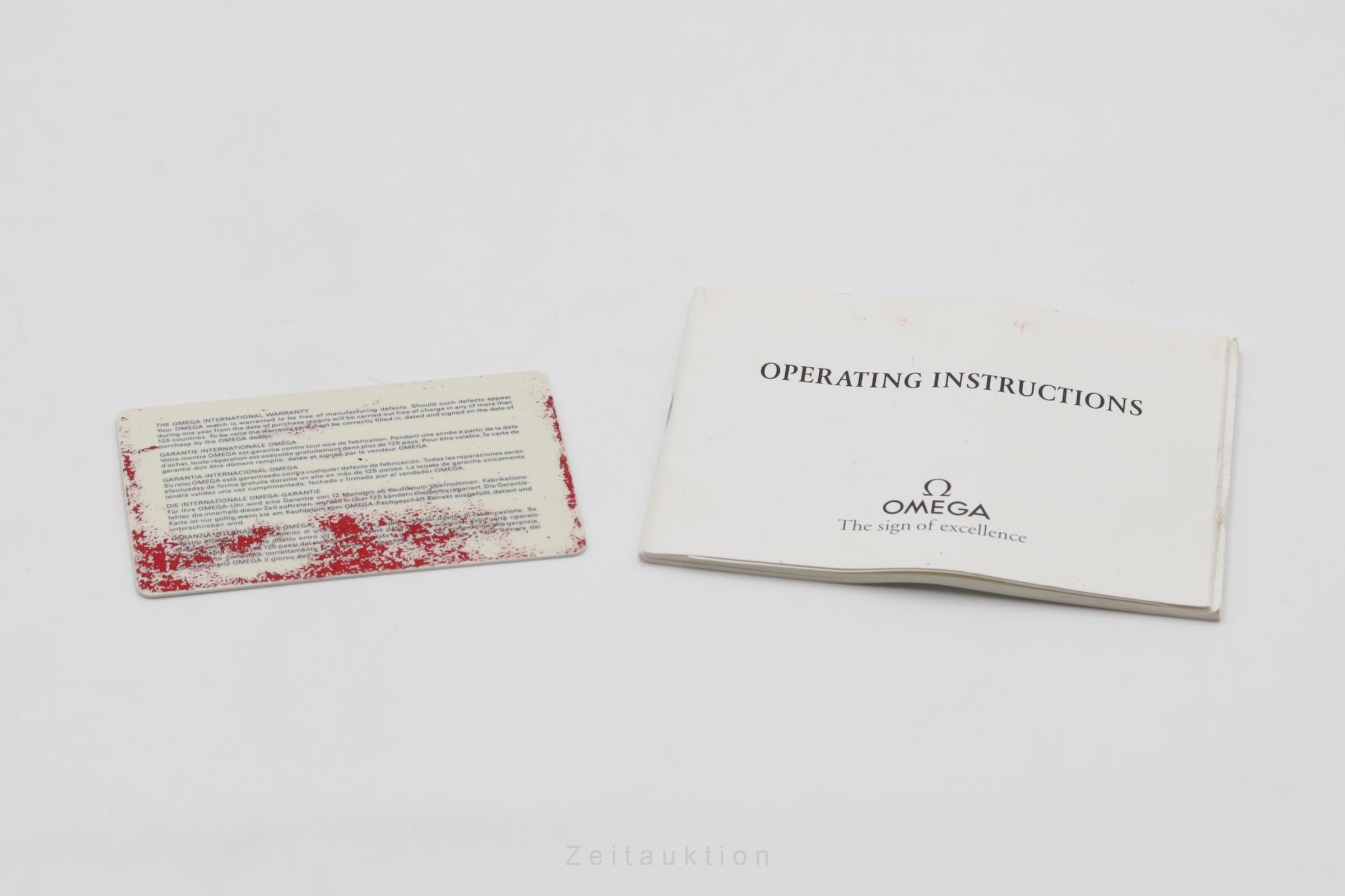 Omega Speedmaster Day-Date Chronograph 18k Roségold 175.0084 Papiere 1999 [2600982]