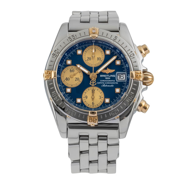 Breitling Cockpit chronograph steel / gold automatic men's watch B13357  [2600985]